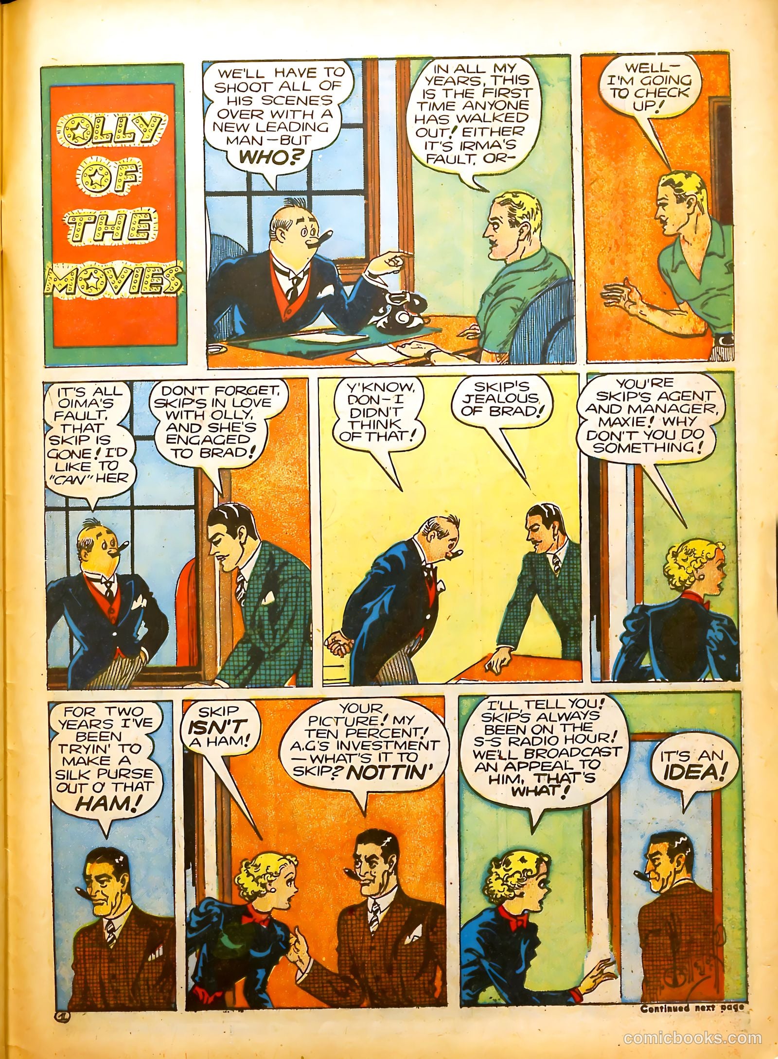 Famous Funnies #91 (1942) — page 50 of 61