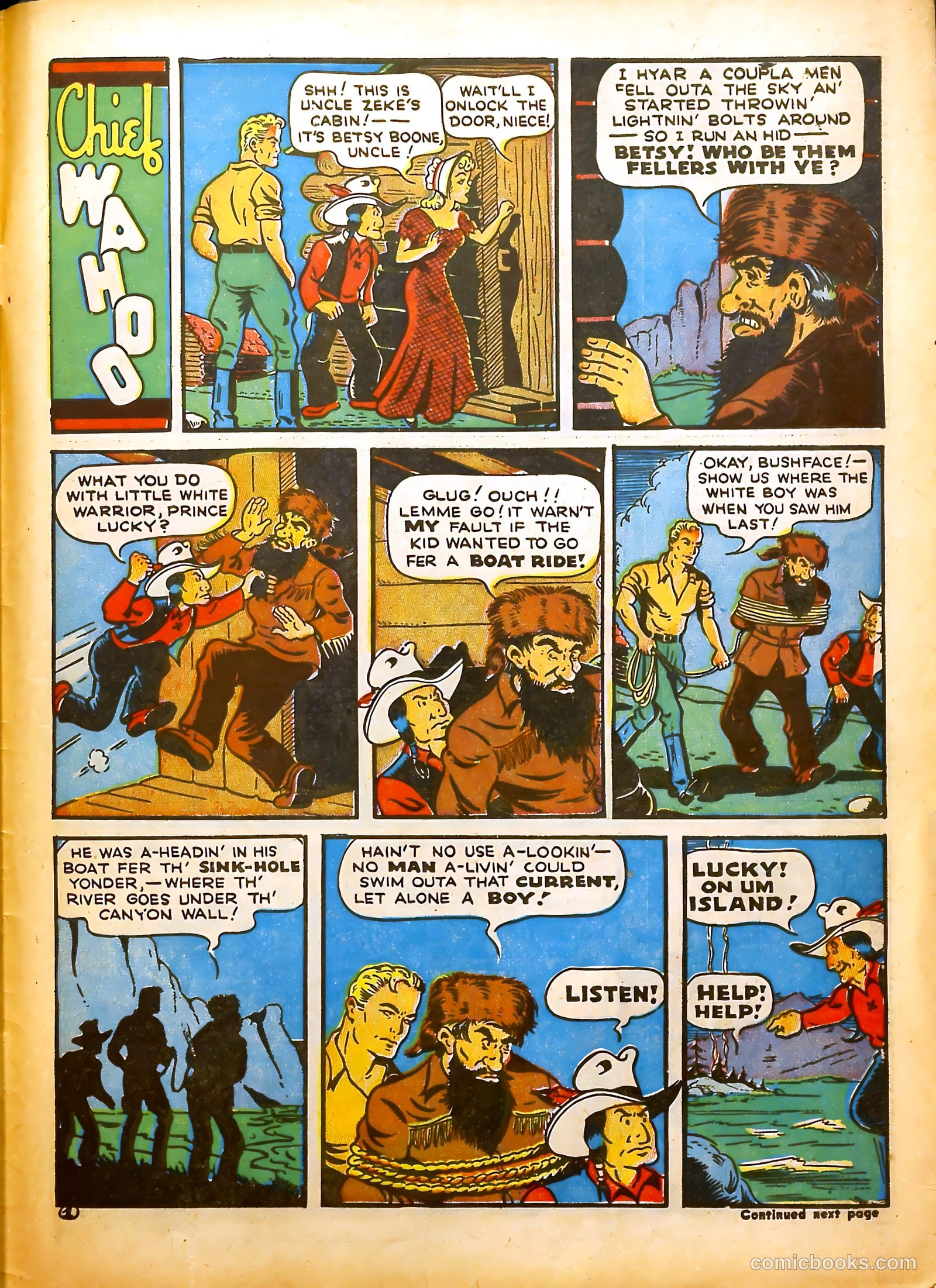 Famous Funnies #91 (1942) — page 56 of 61