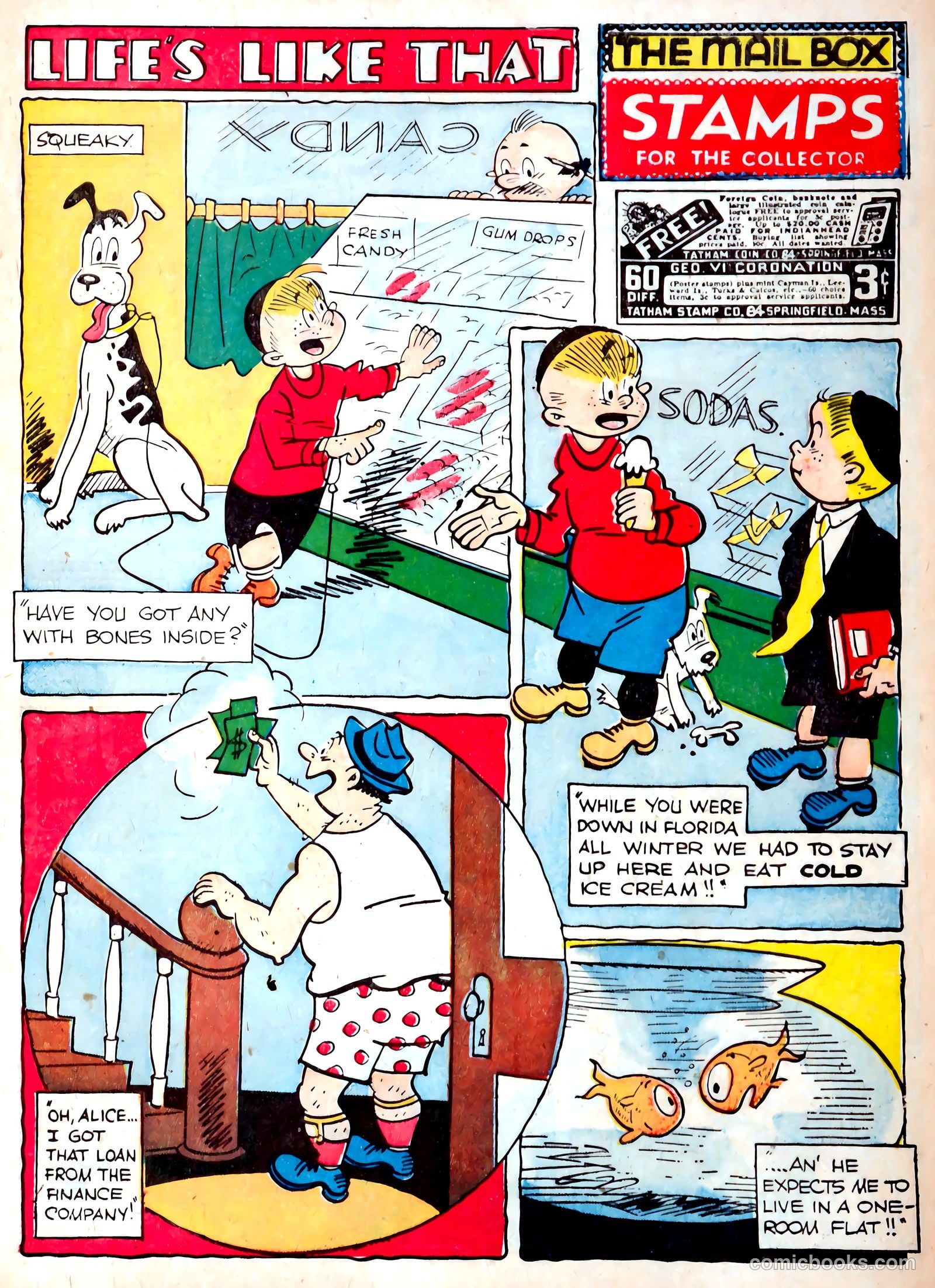 Famous Funnies #92 (1942) — page 3 of 60