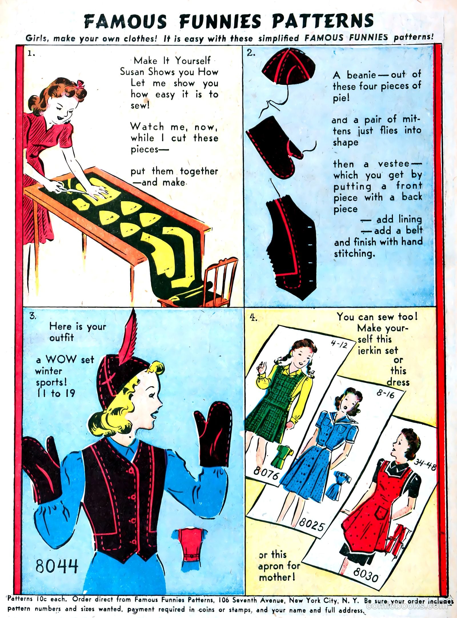Famous Funnies #92 (1942) — page 5 of 60