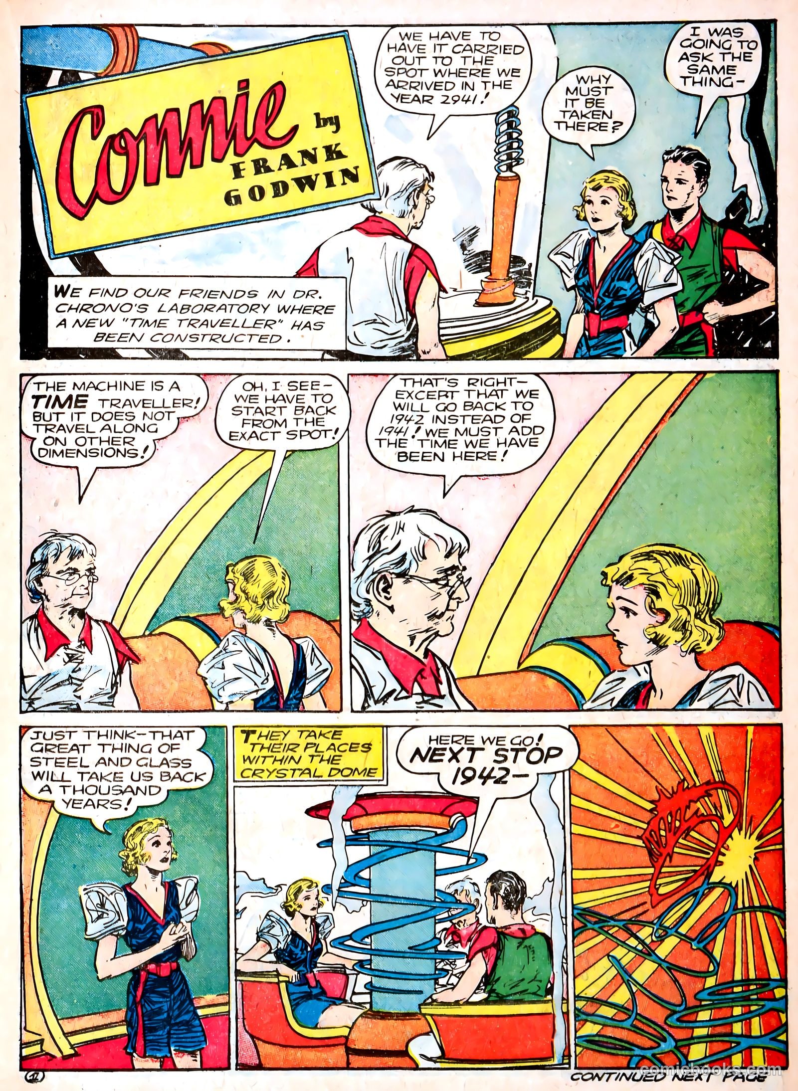 Famous Funnies #92 (1942) — page 13 of 60