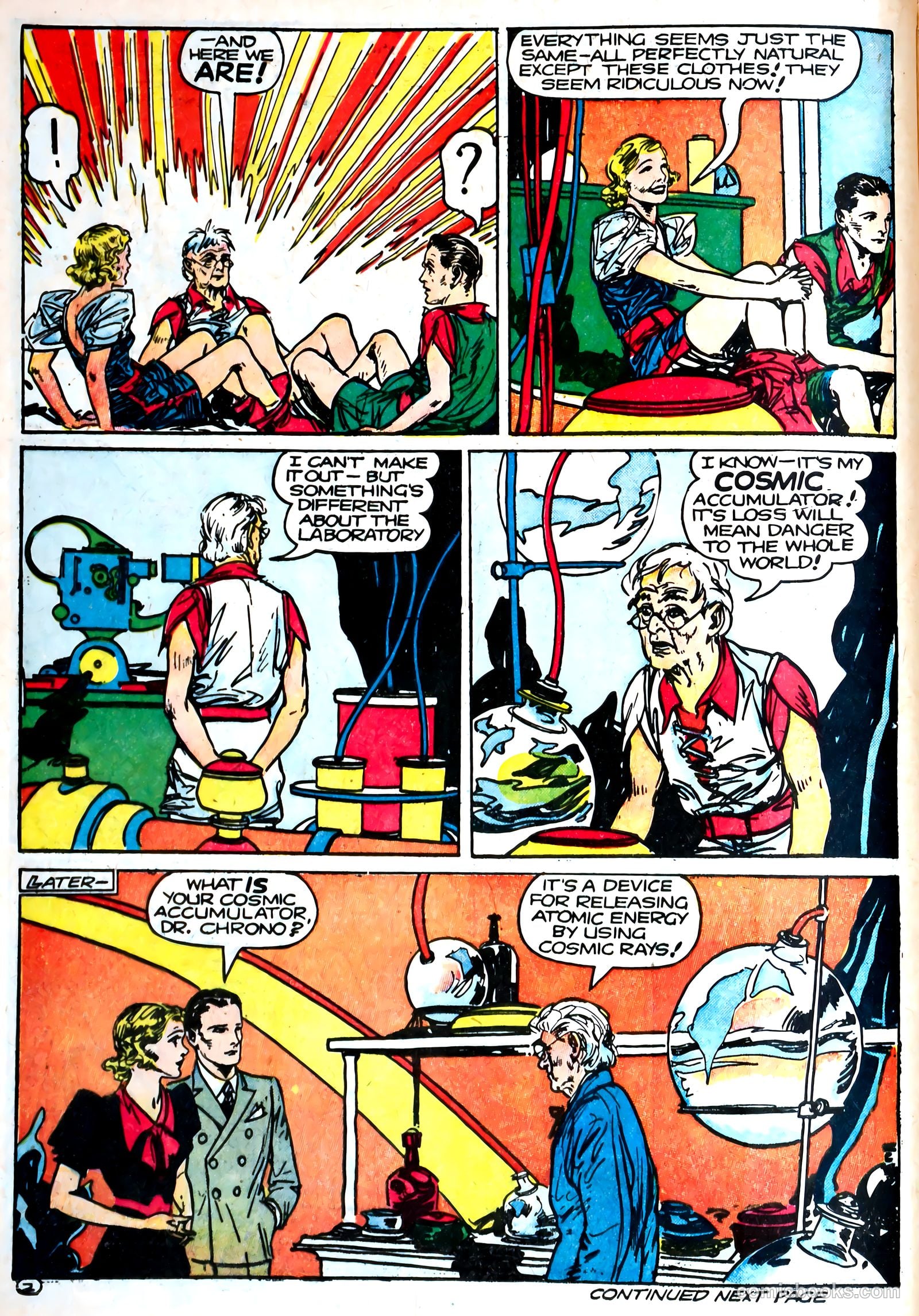 Famous Funnies #92 (1942) — page 14 of 60