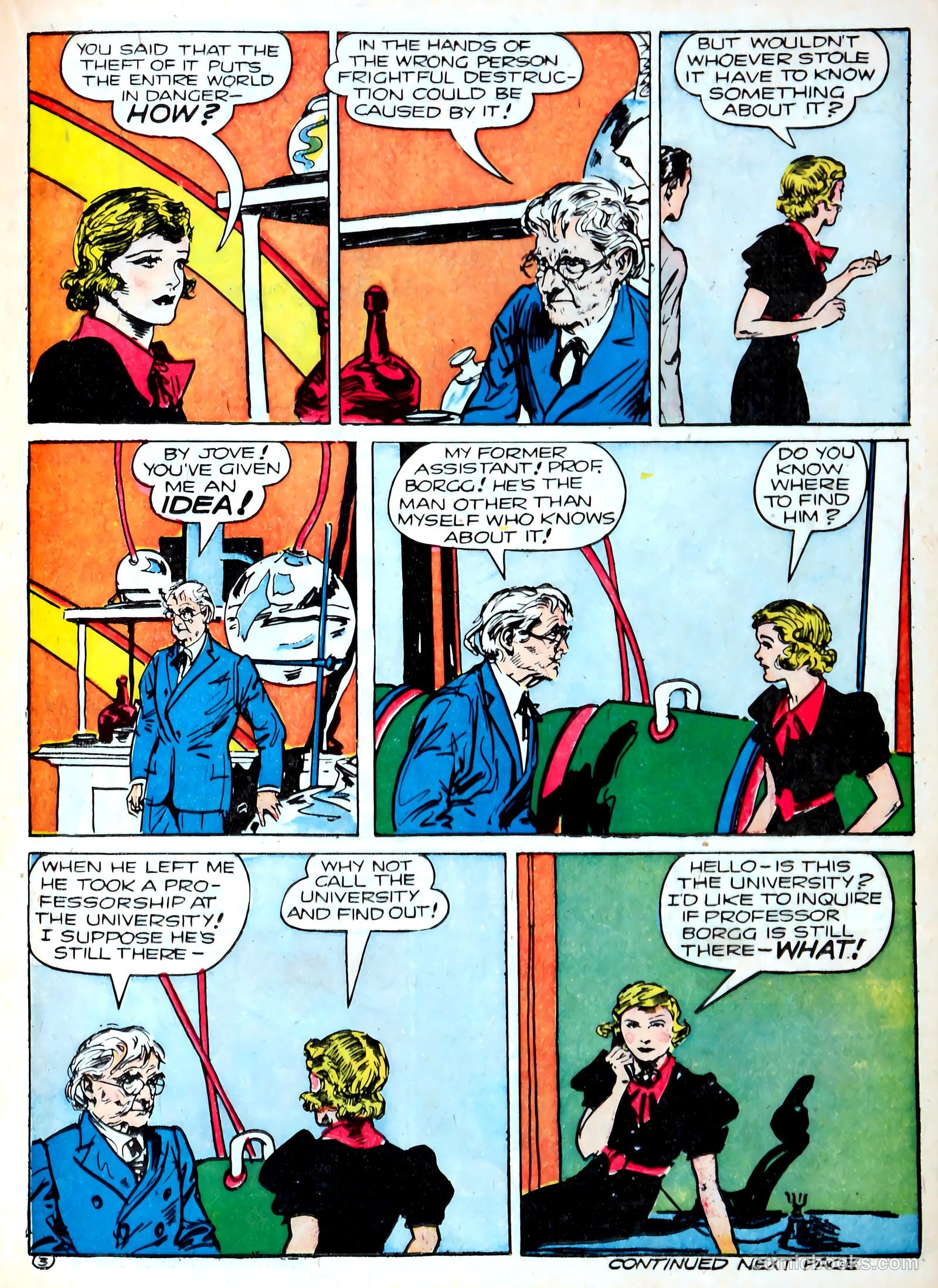 Famous Funnies #92 (1942) — page 15 of 60