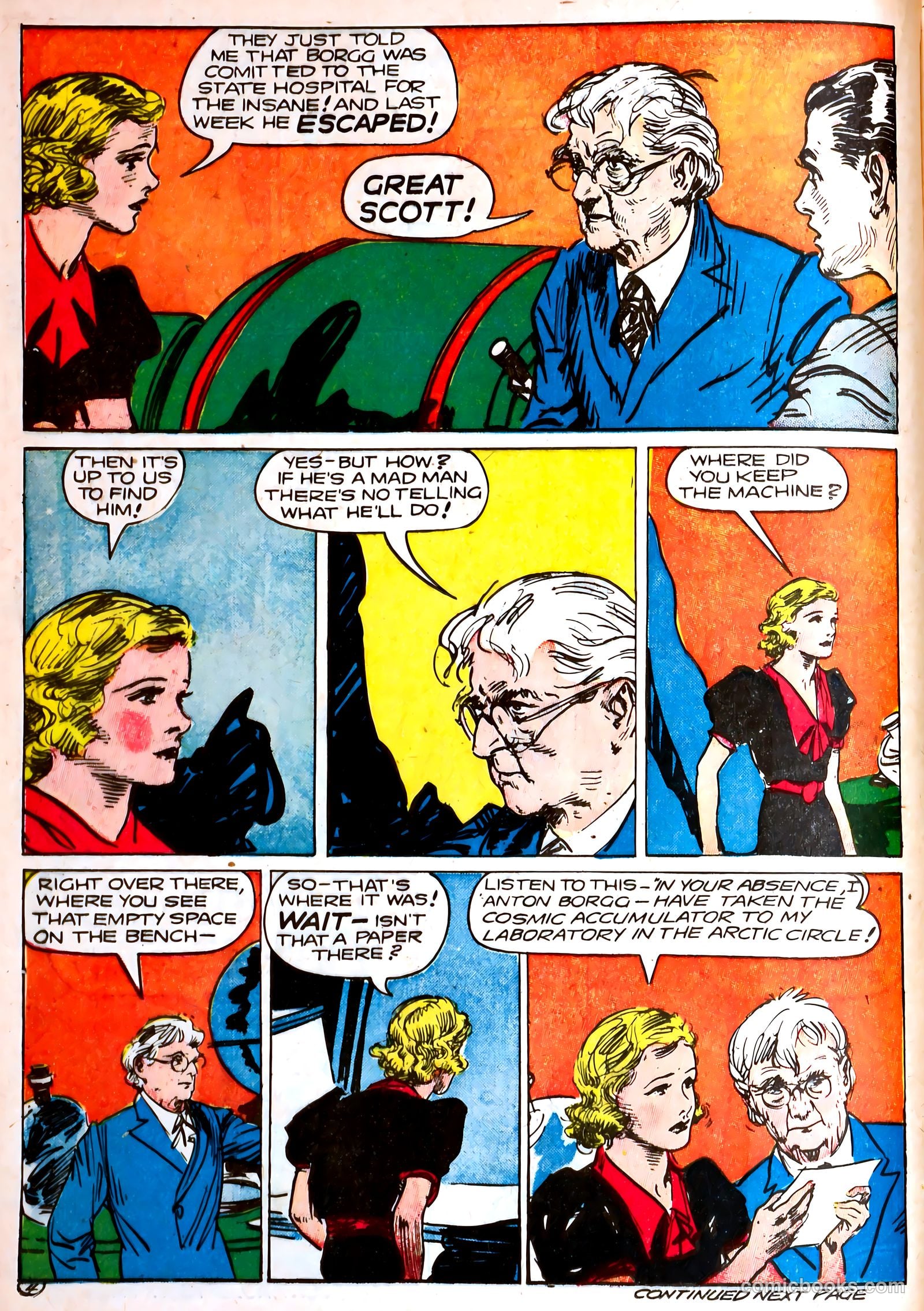 Famous Funnies #92 (1942) — page 16 of 60