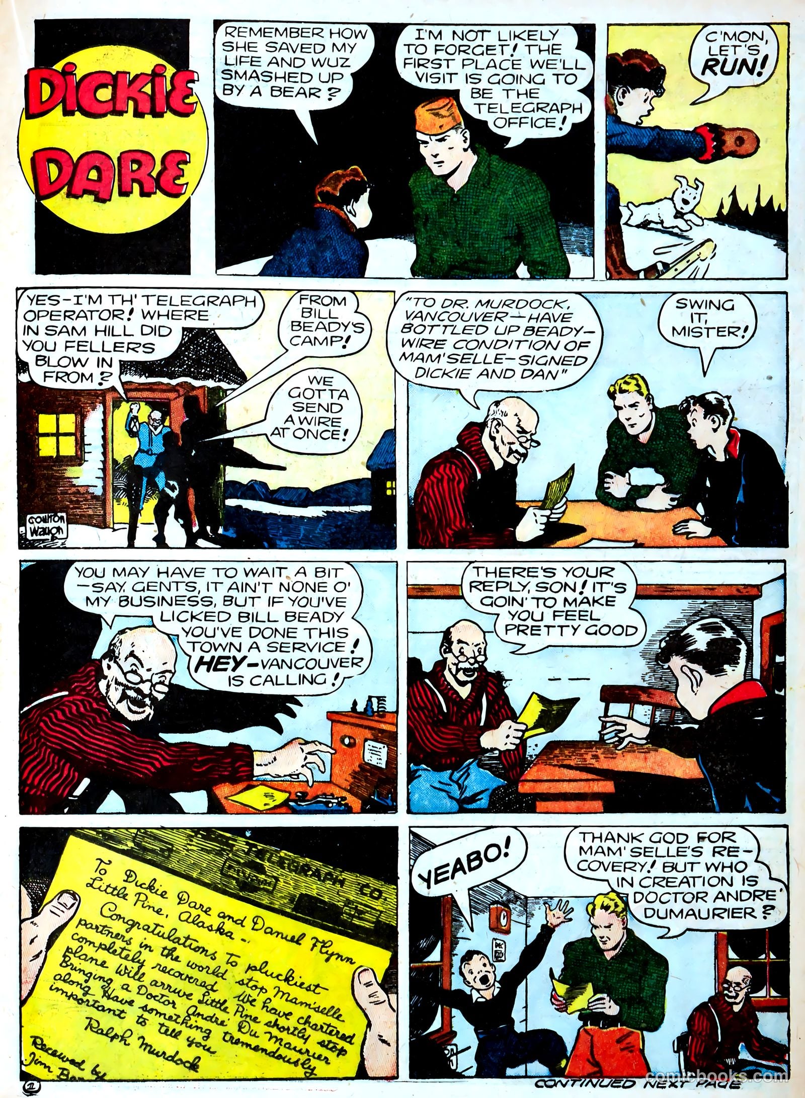 Famous Funnies #92 (1942) — page 19 of 60