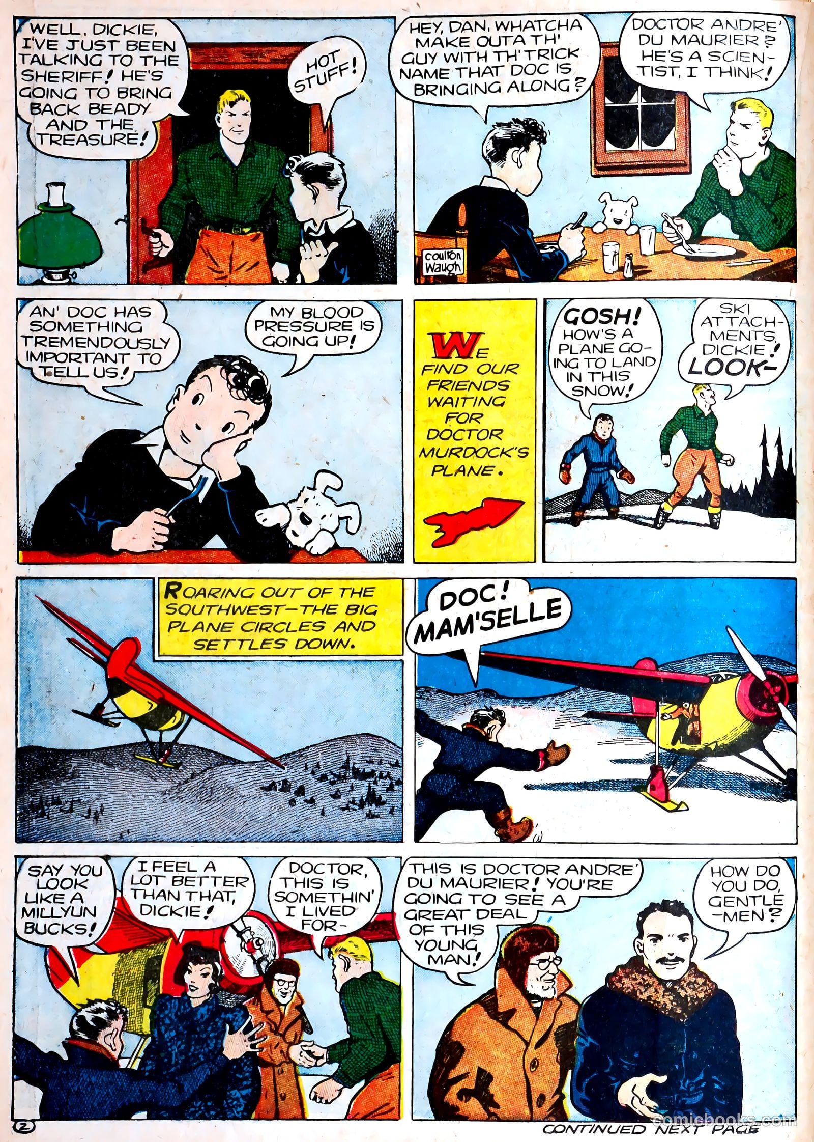 Famous Funnies #92 (1942) — page 20 of 60