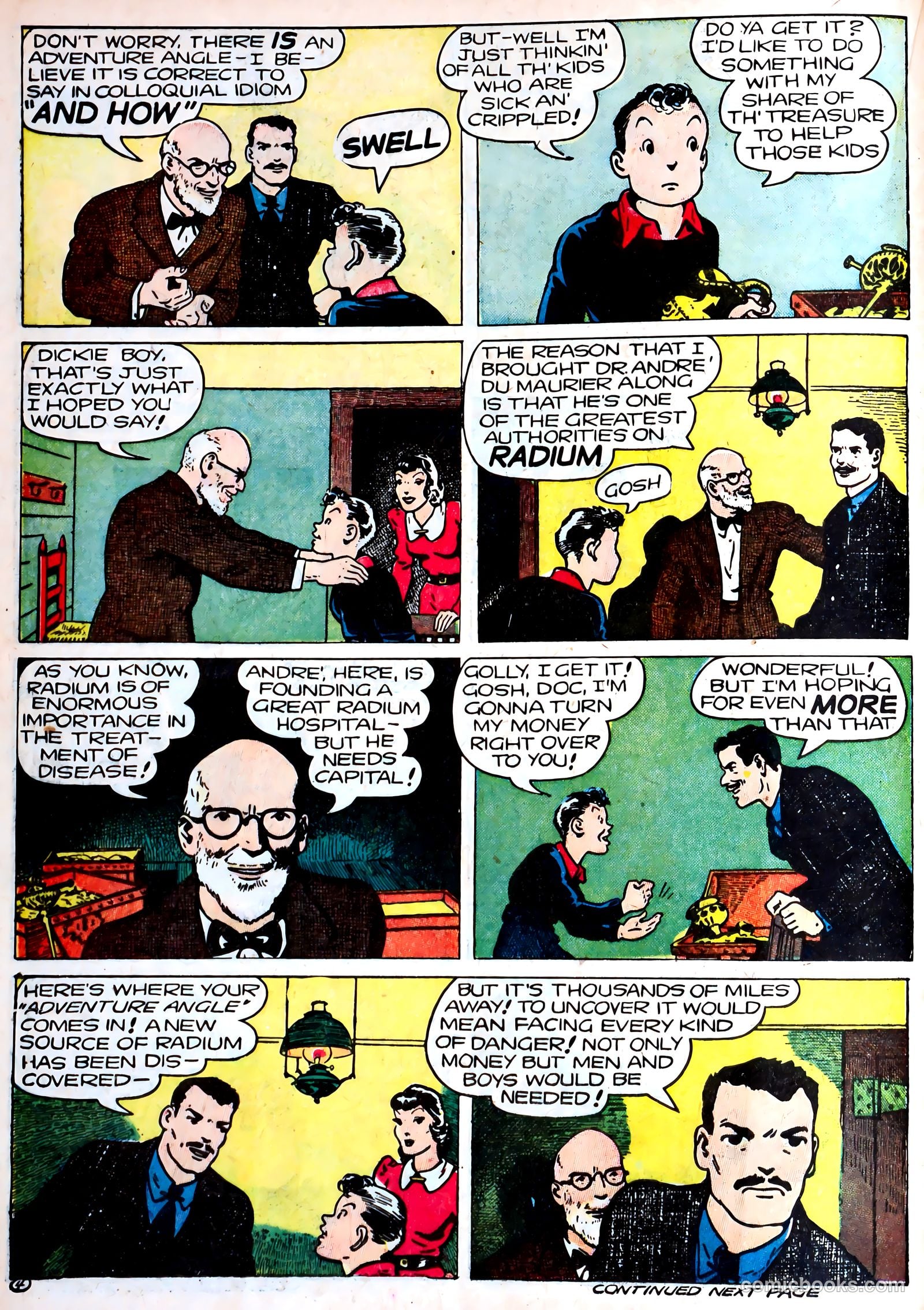 Famous Funnies #92 (1942) — page 22 of 60