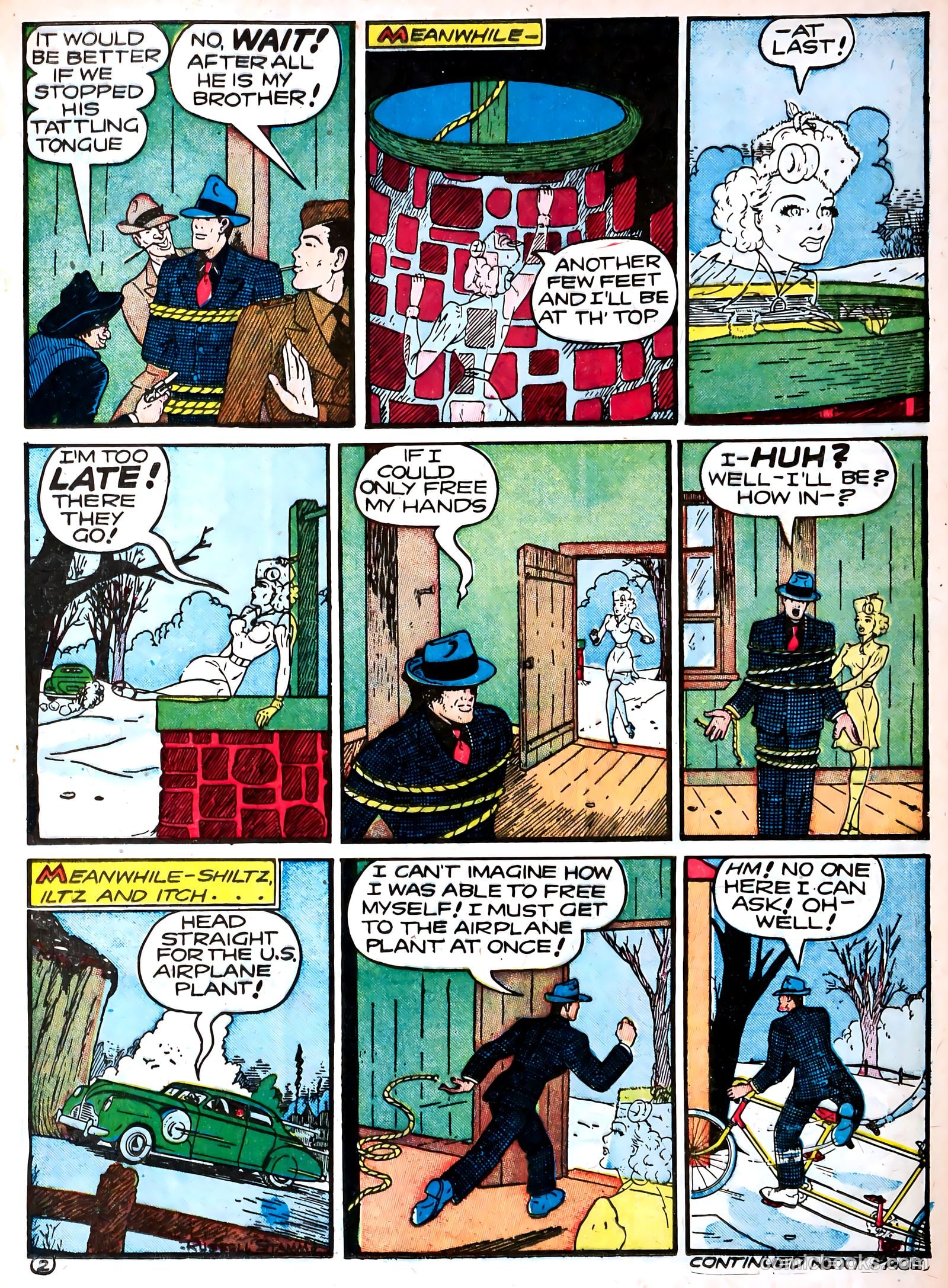 Famous Funnies #92 (1942) — page 25 of 60