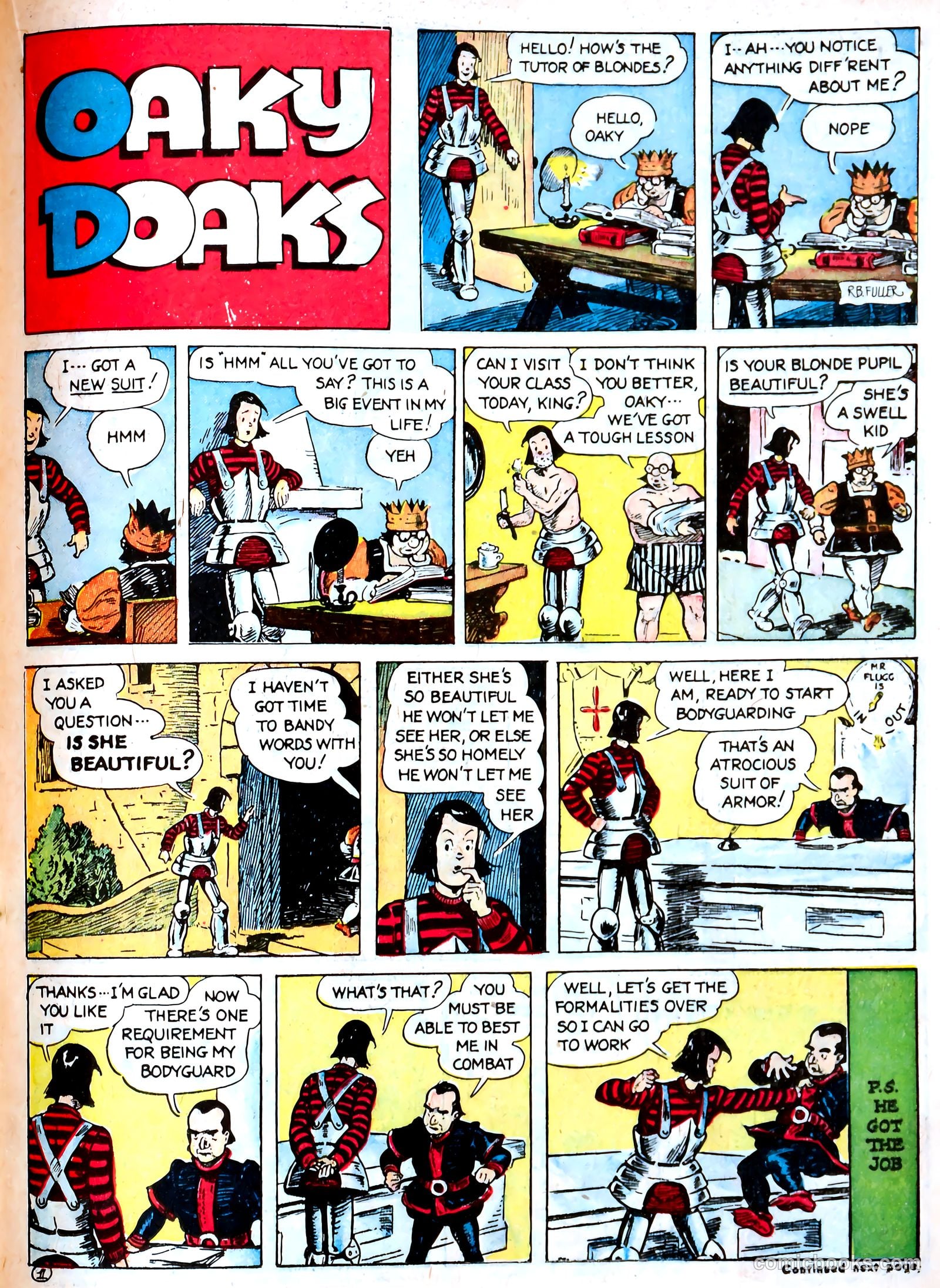 Famous Funnies #92 (1942) — page 36 of 60