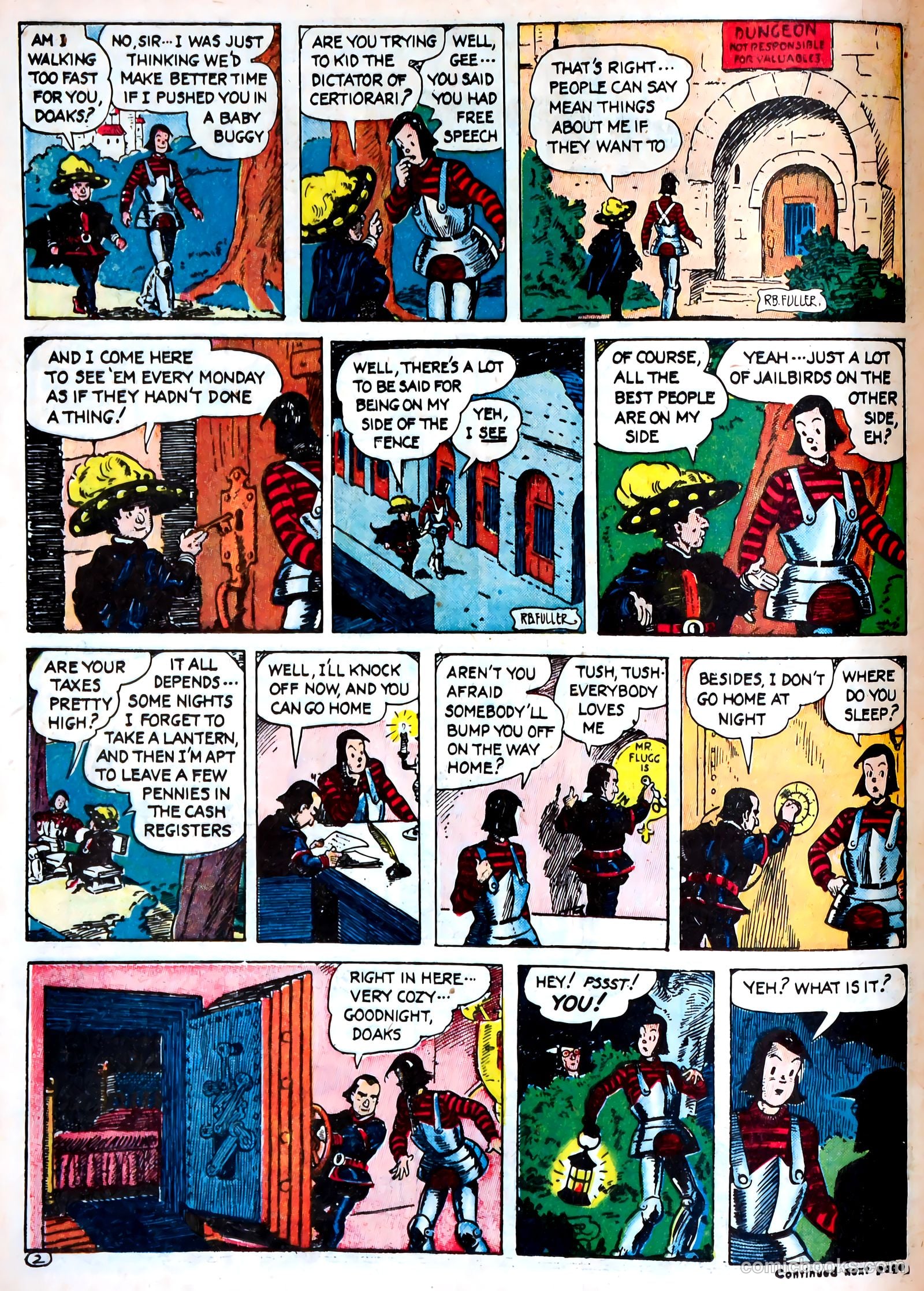Famous Funnies #92 (1942) — page 37 of 60
