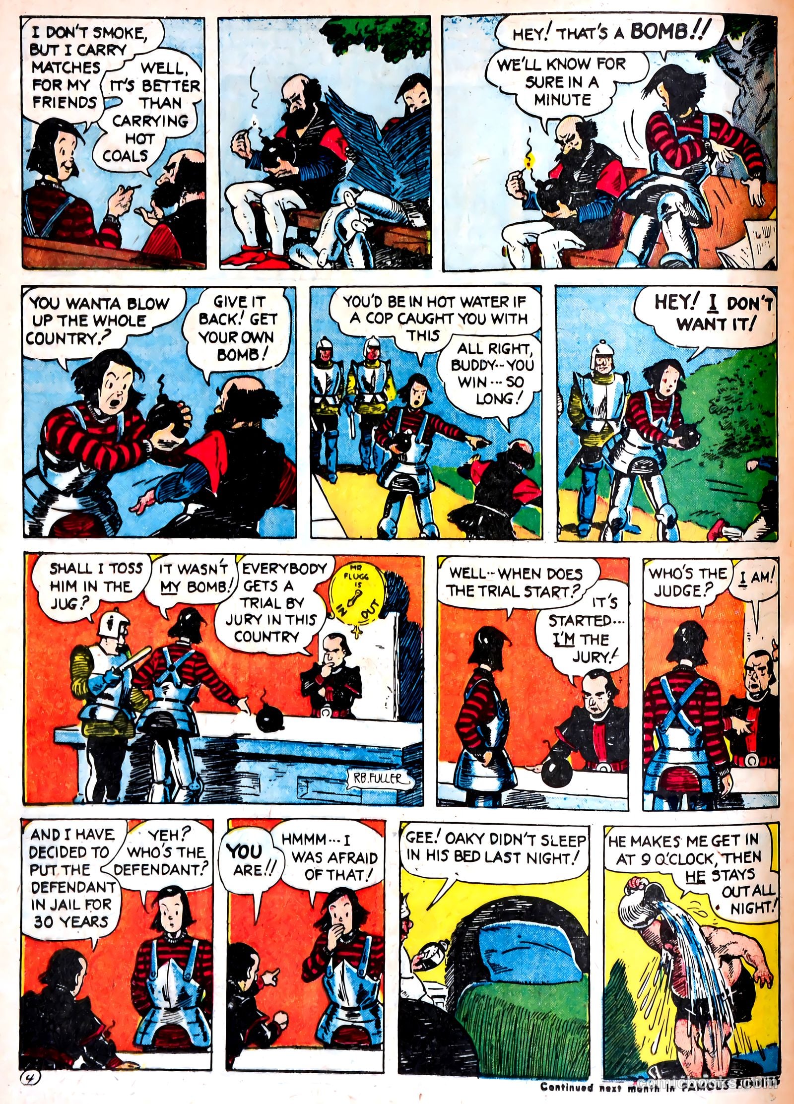 Famous Funnies #92 (1942) — page 39 of 60