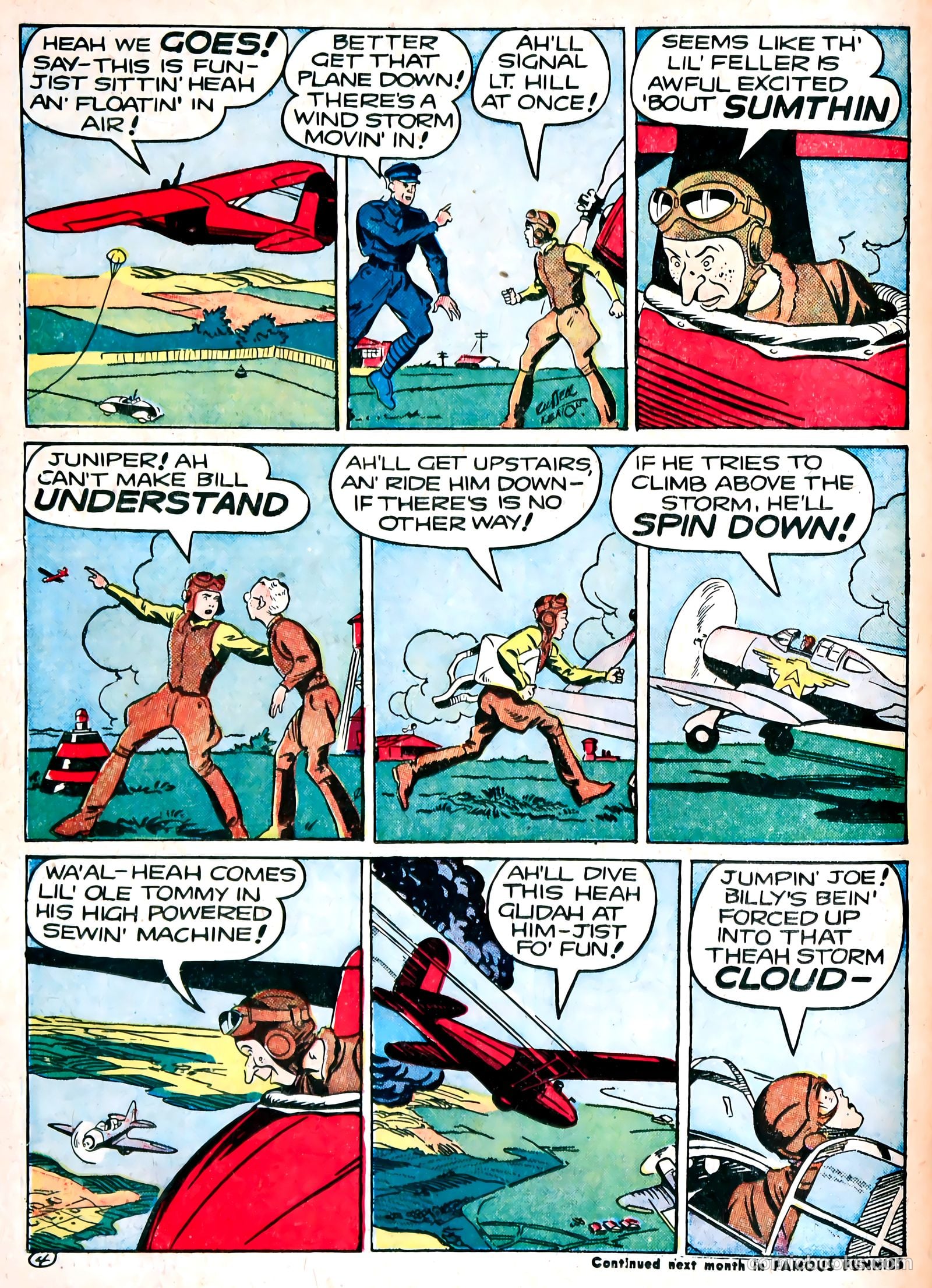 Famous Funnies #92 (1942) — page 43 of 60