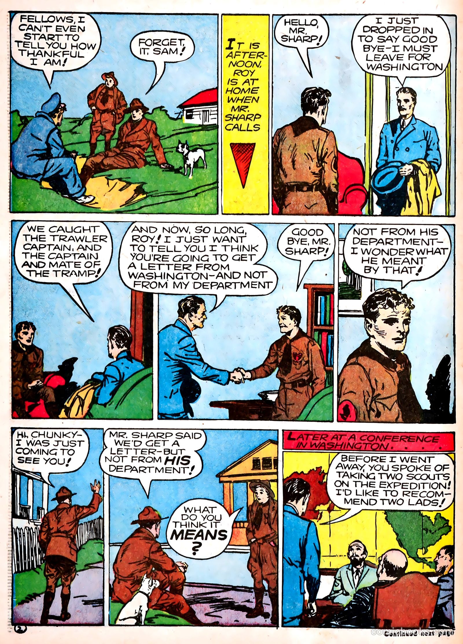 Famous Funnies #92 (1942) — page 45 of 60