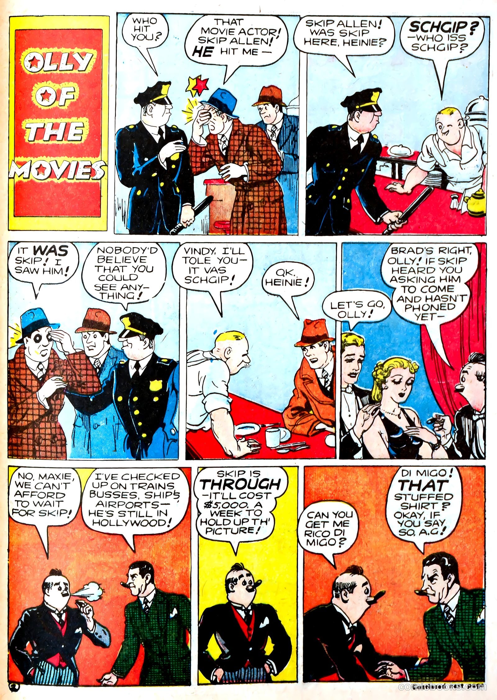 Famous Funnies #92 (1942) — page 50 of 60