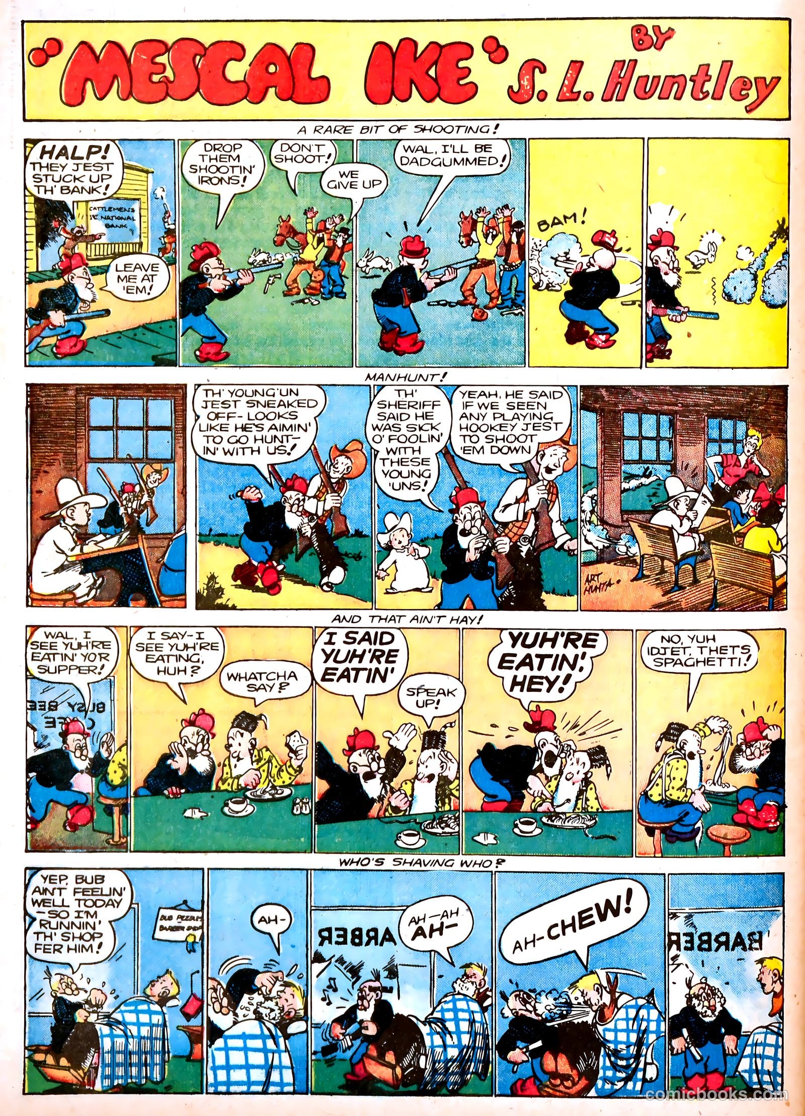 Famous Funnies #92 (1942) — page 54 of 60