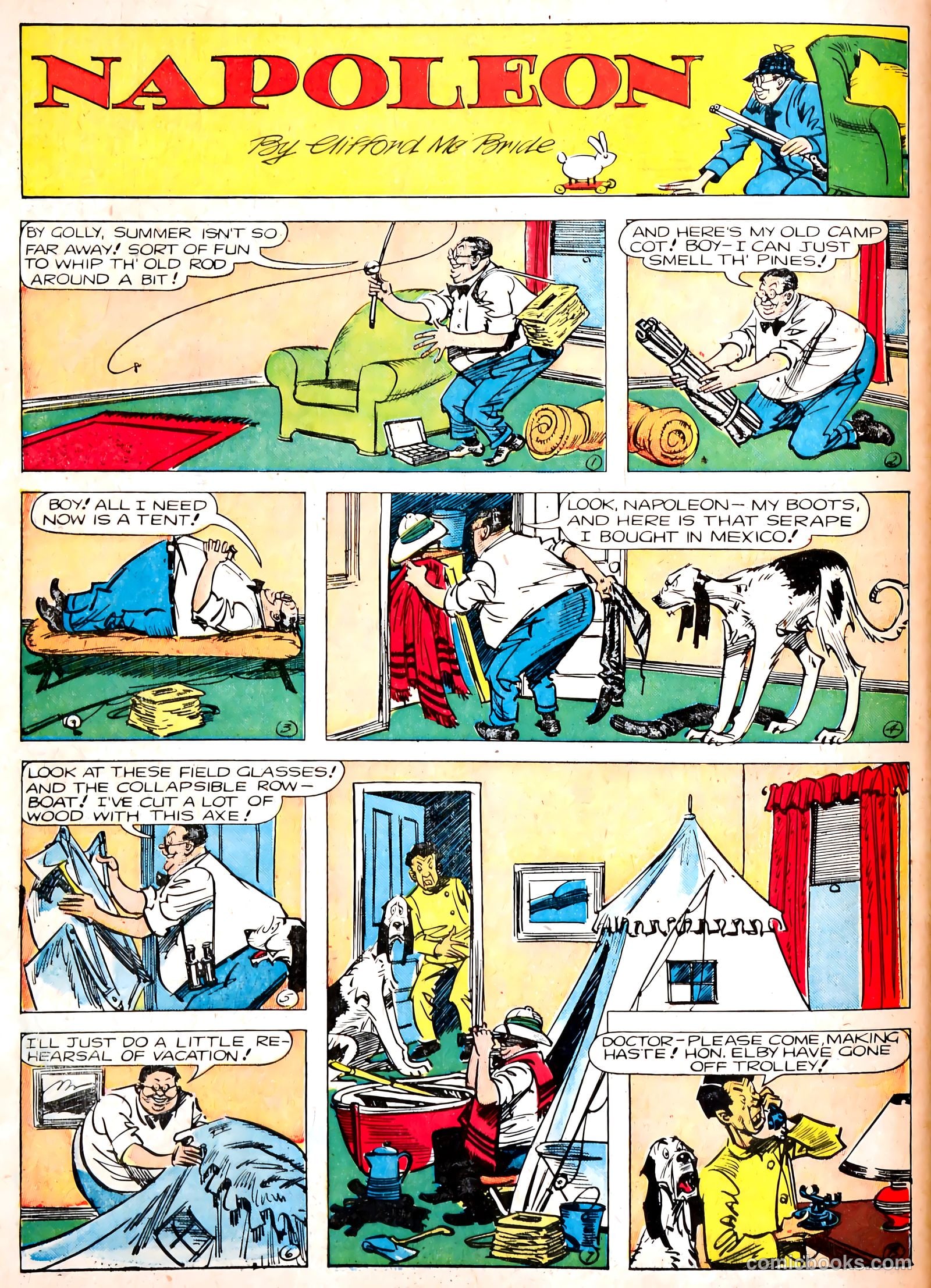 Famous Funnies #92 (1942) — page 58 of 60