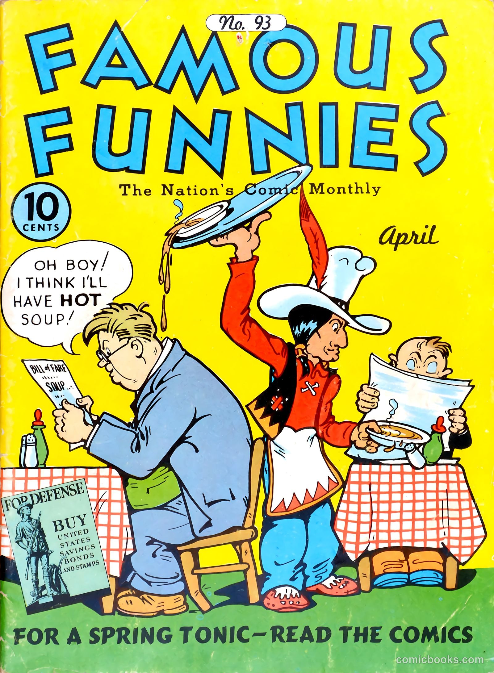 Famous Funnies #93