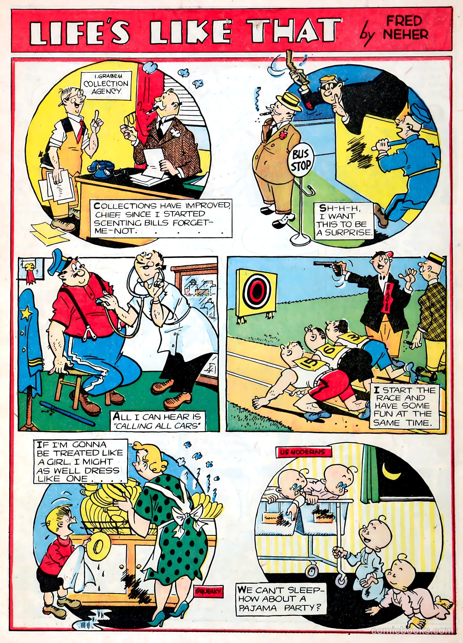 Famous Funnies #93 (1942) — page 3 of 60