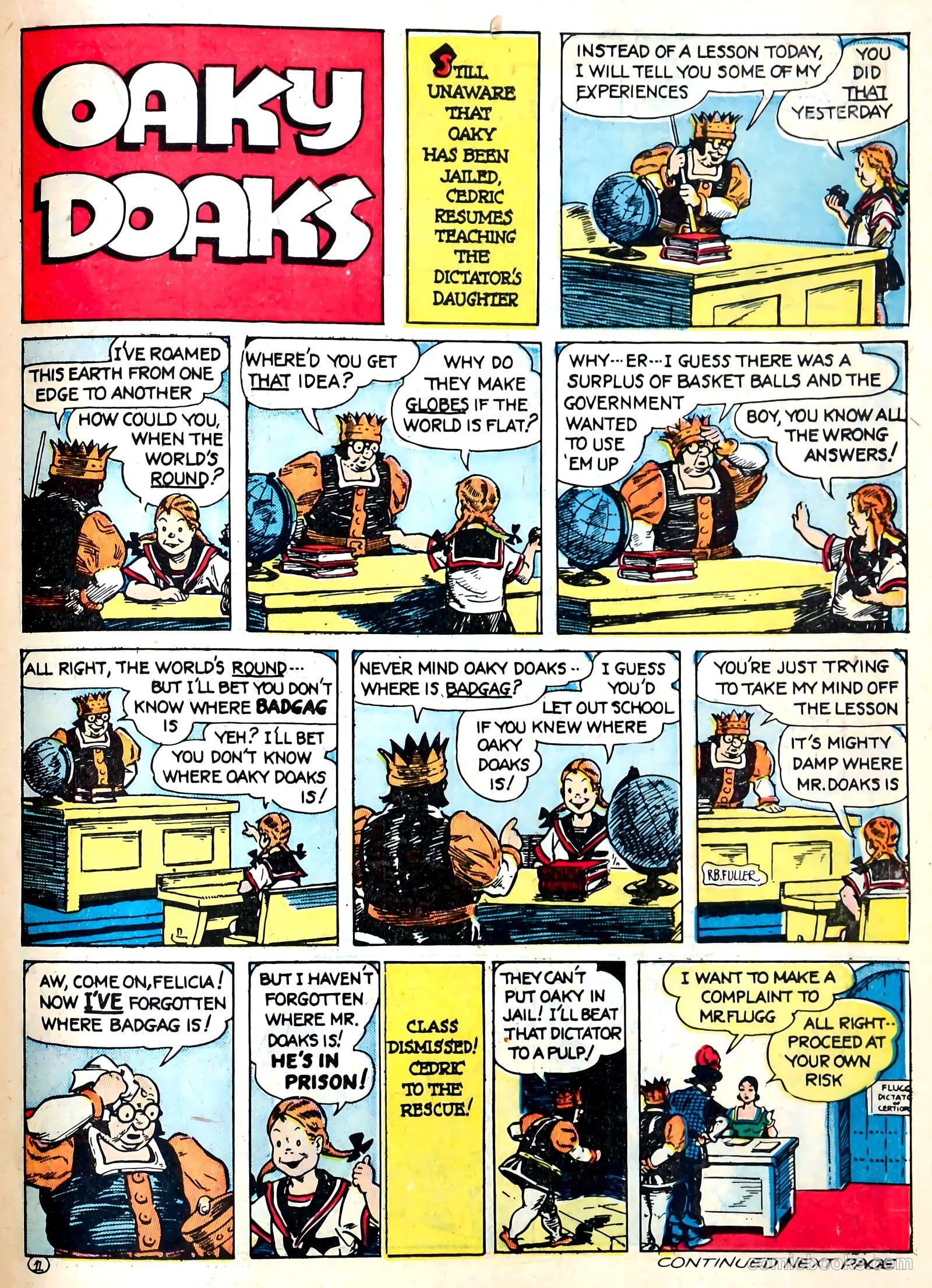 Famous Funnies #93 (1942) — page 36 of 60