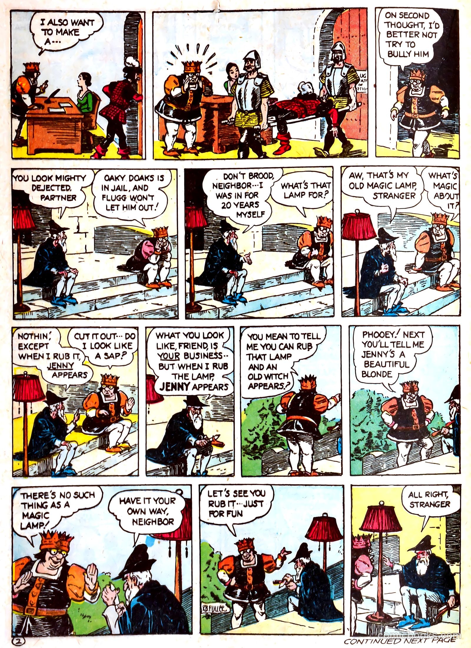 Famous Funnies #93 (1942) — page 37 of 60
