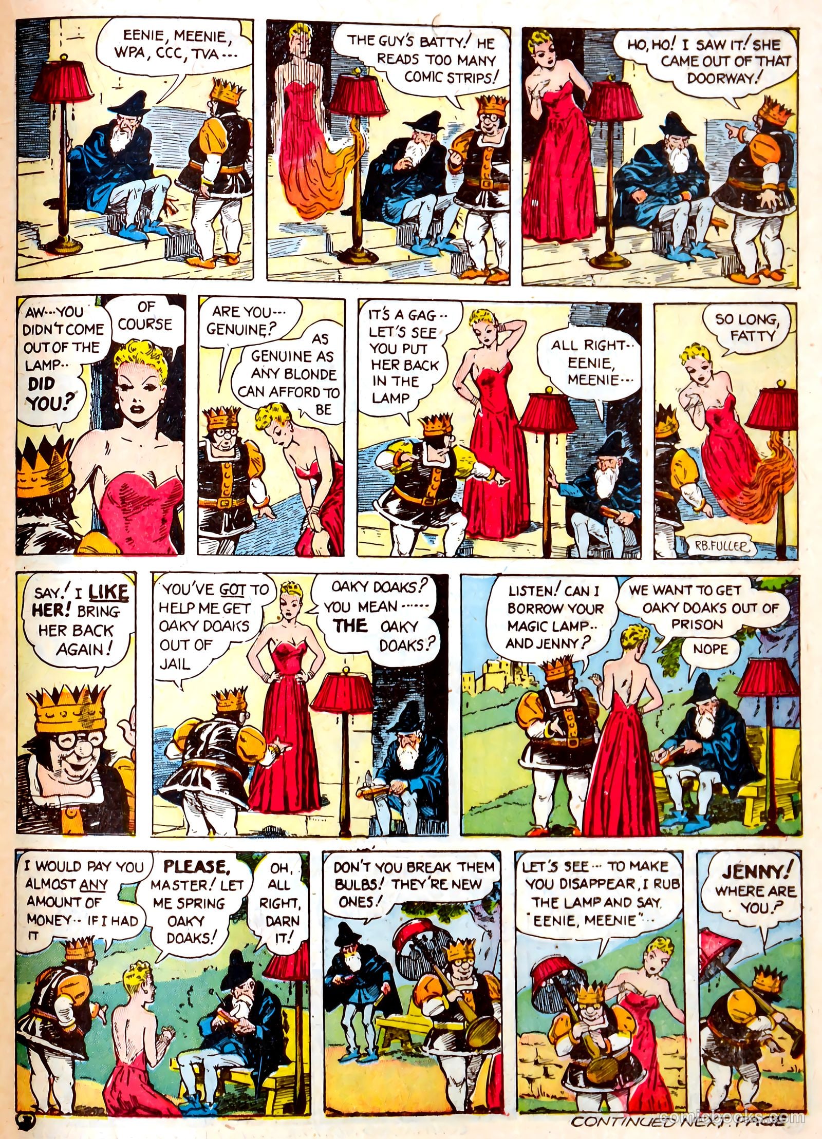 Famous Funnies #93 (1942) — page 38 of 60