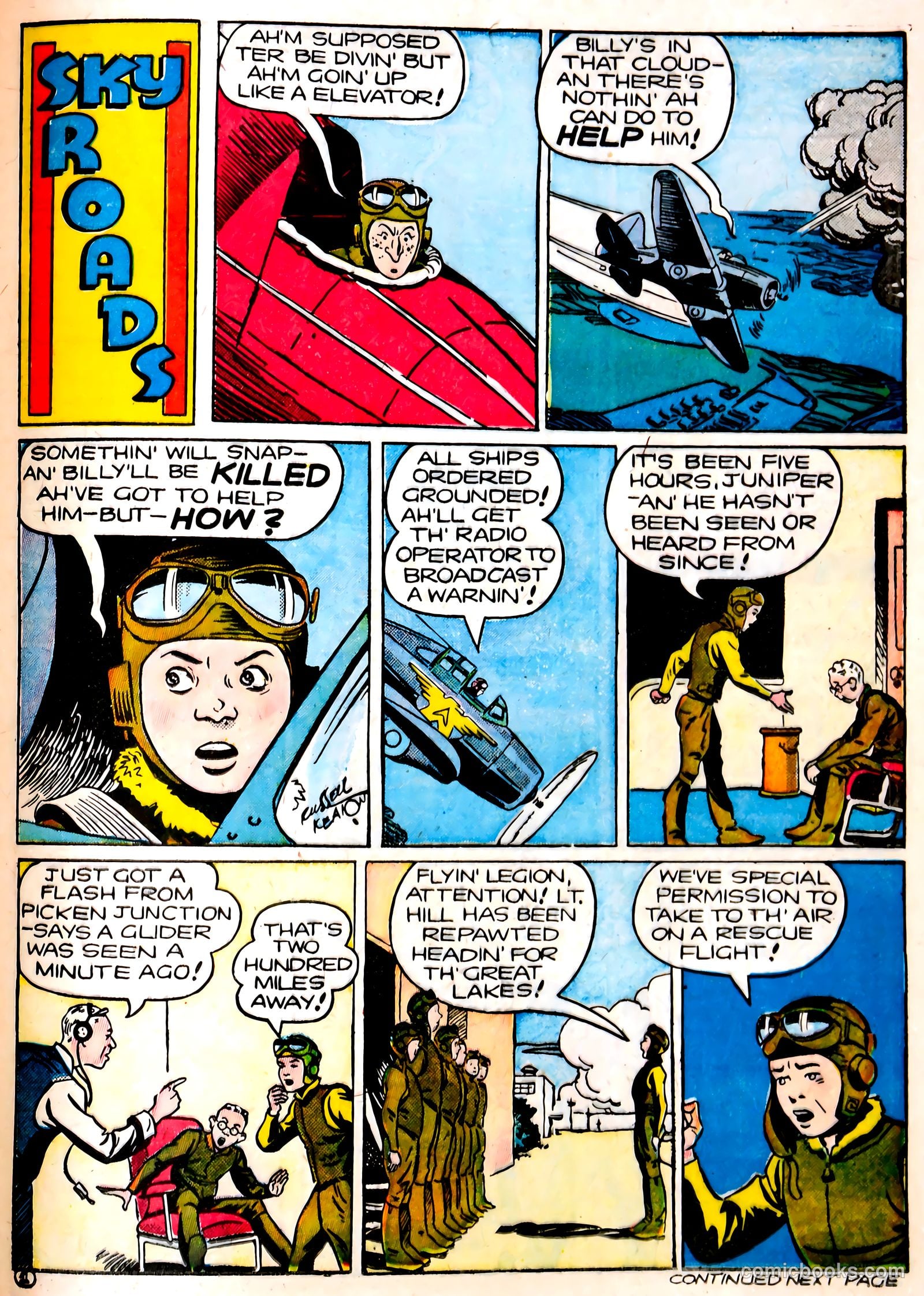 Famous Funnies #93 (1942) — page 40 of 60