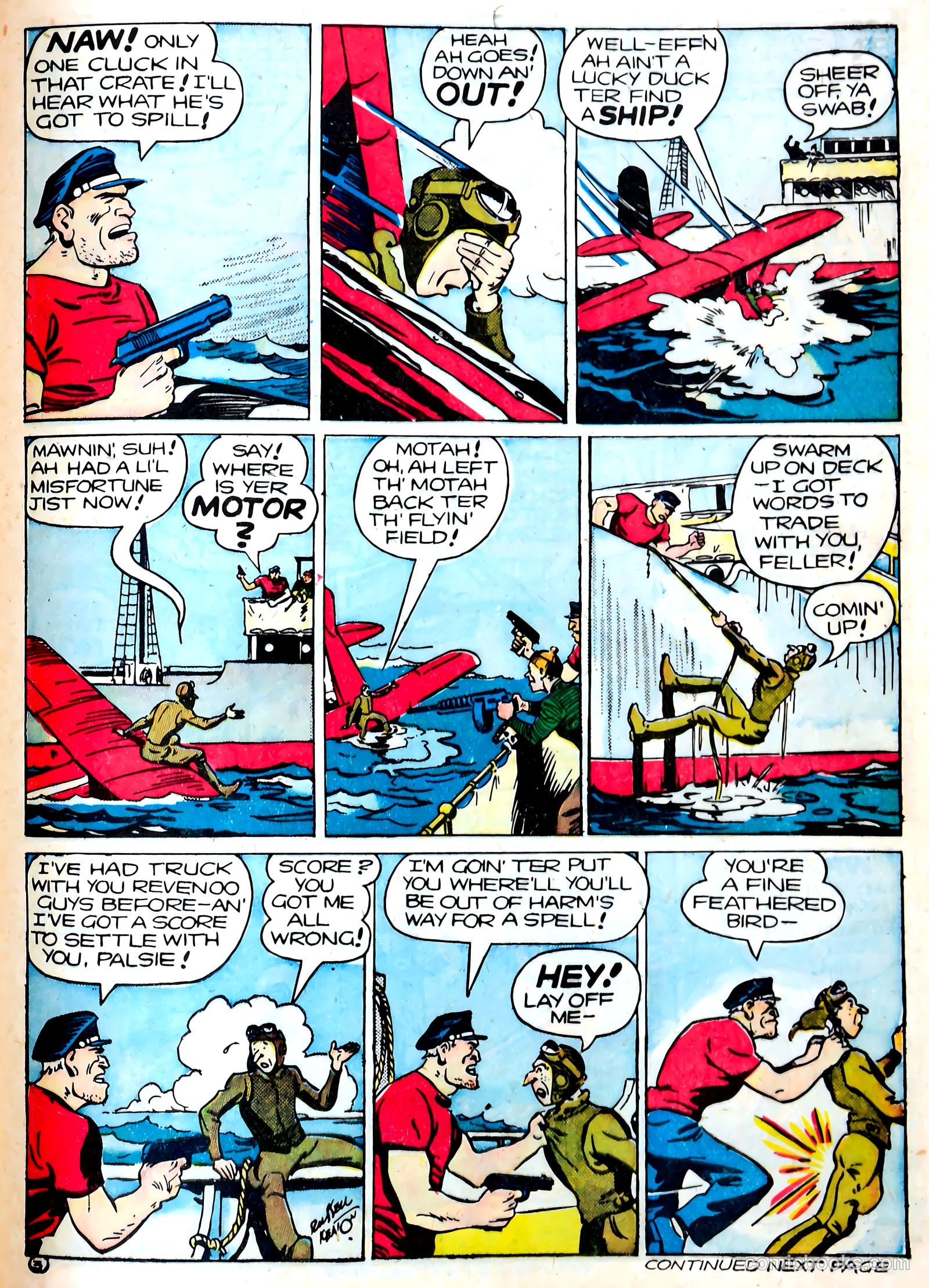 Famous Funnies #93 (1942) — page 42 of 60