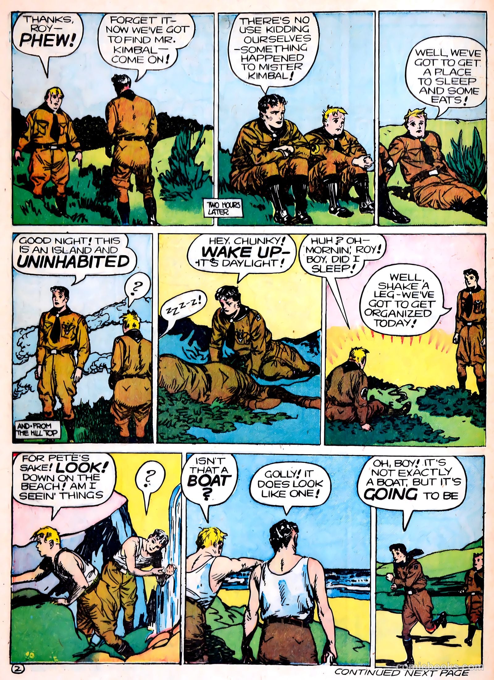 Famous Funnies #93 (1942) — page 45 of 60