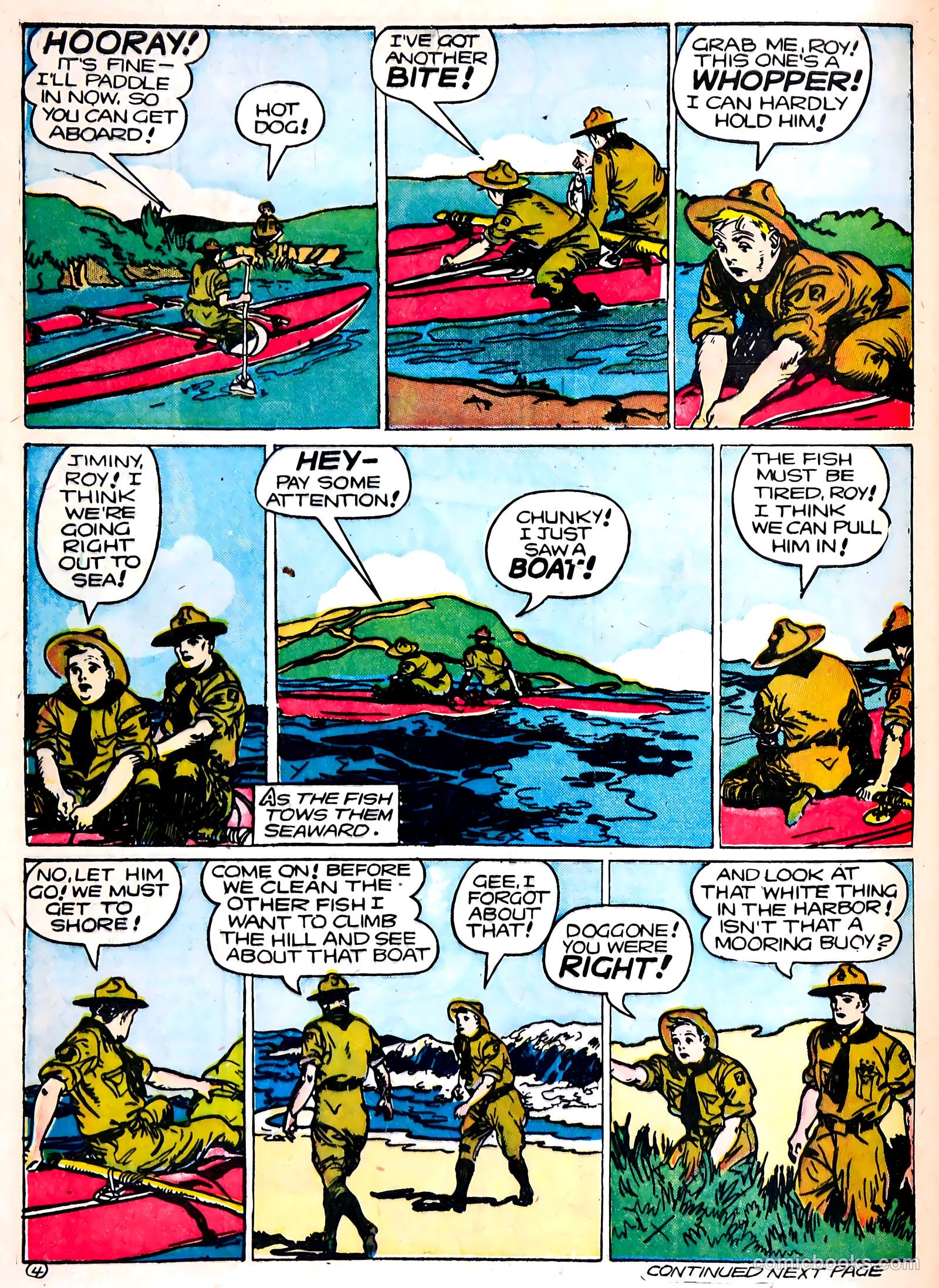 Famous Funnies #93 (1942) — page 47 of 60