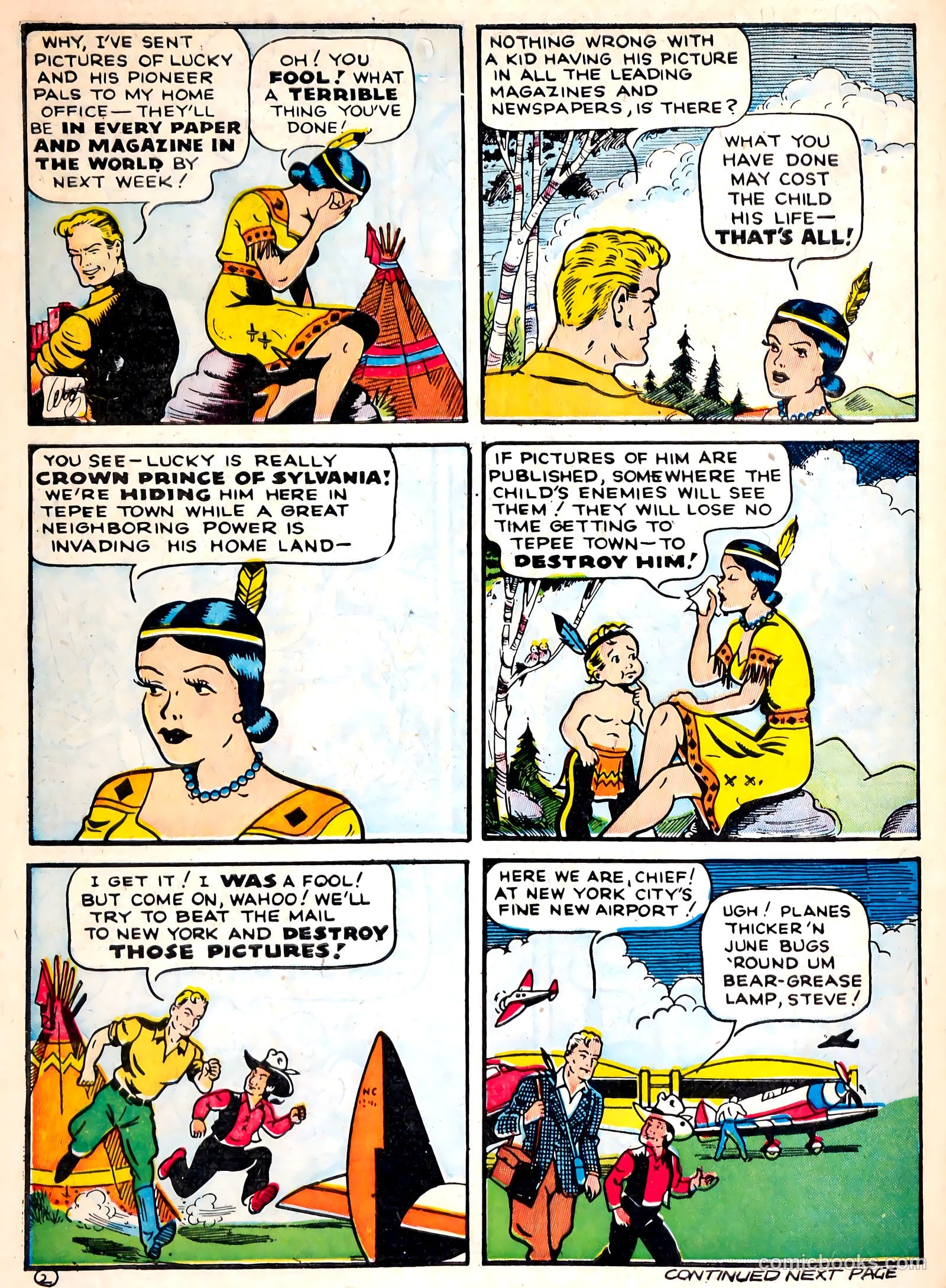 Famous Funnies #93 (1942) — page 56 of 60