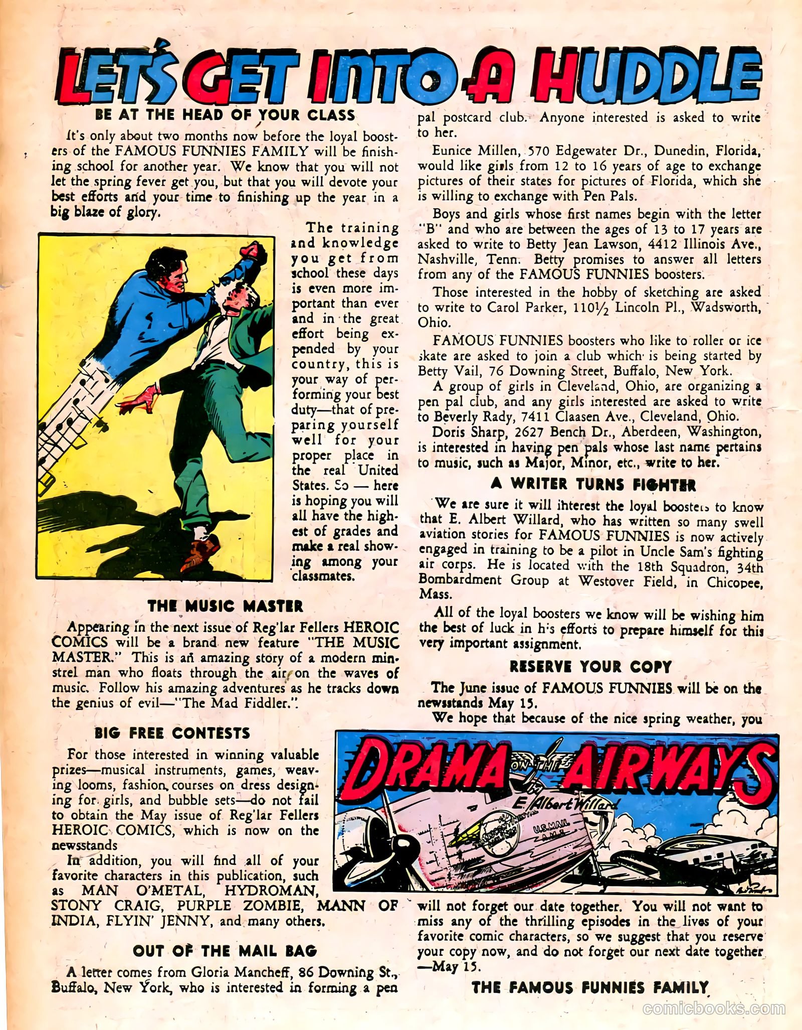 Famous Funnies #94 (1942) — page 4 of 60