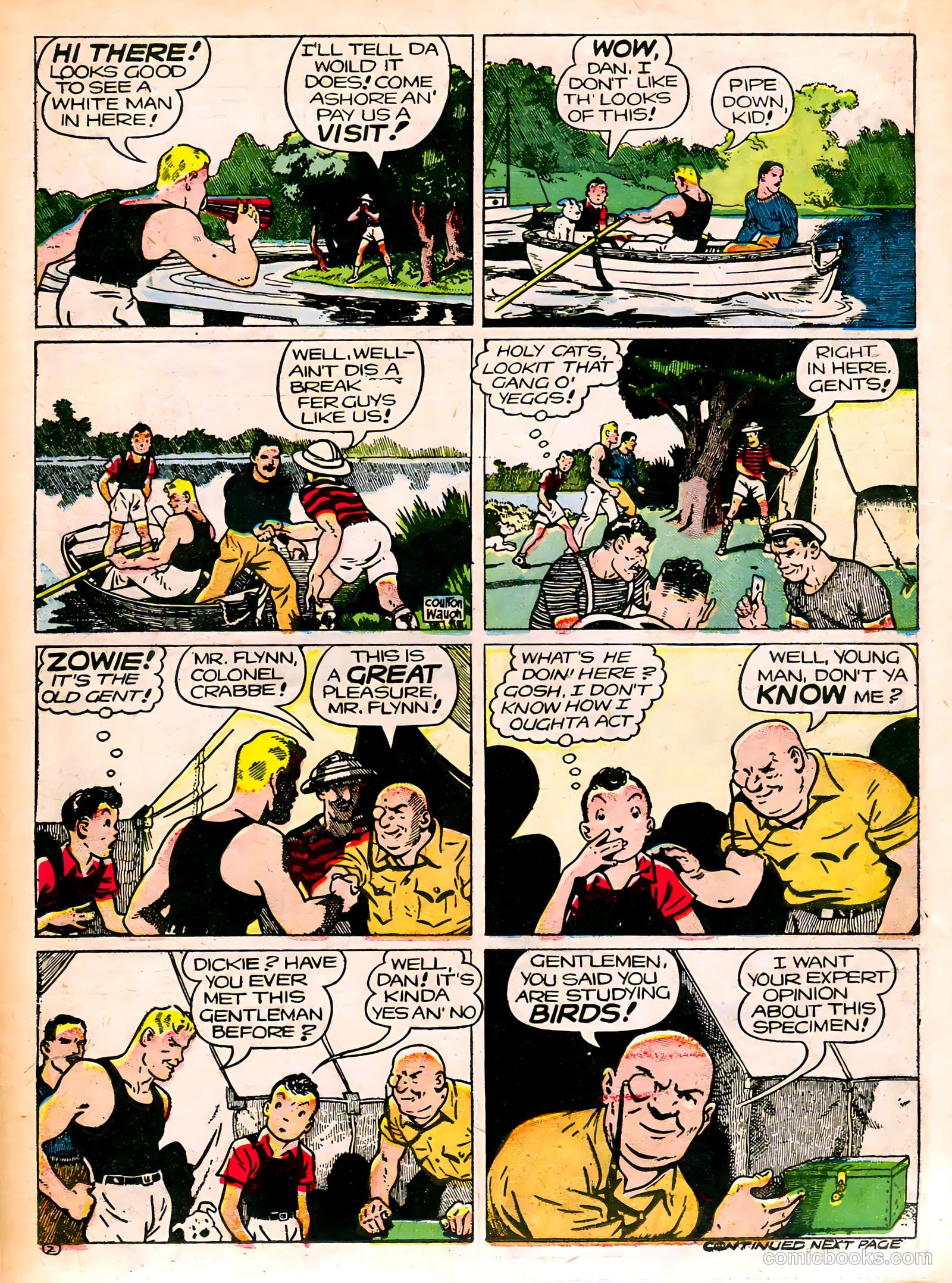 Famous Funnies #94 (1942) — page 20 of 60