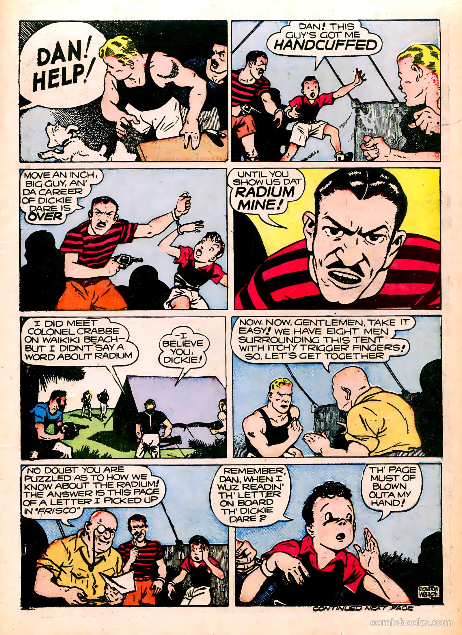 Famous Funnies #94 (1942) — page 21 of 60