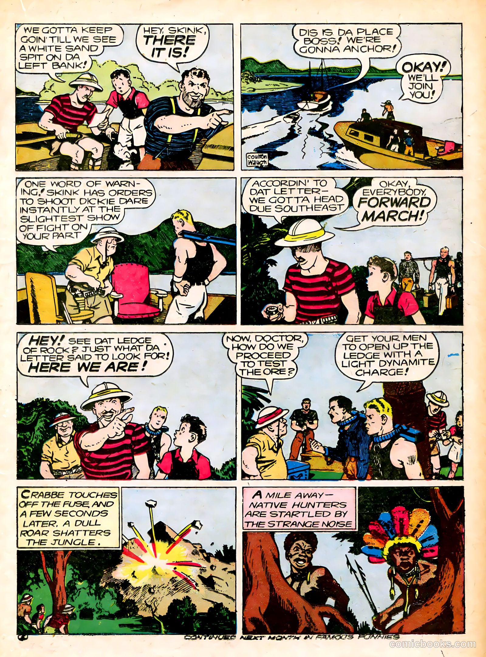 Famous Funnies #94 (1942) — page 23 of 60
