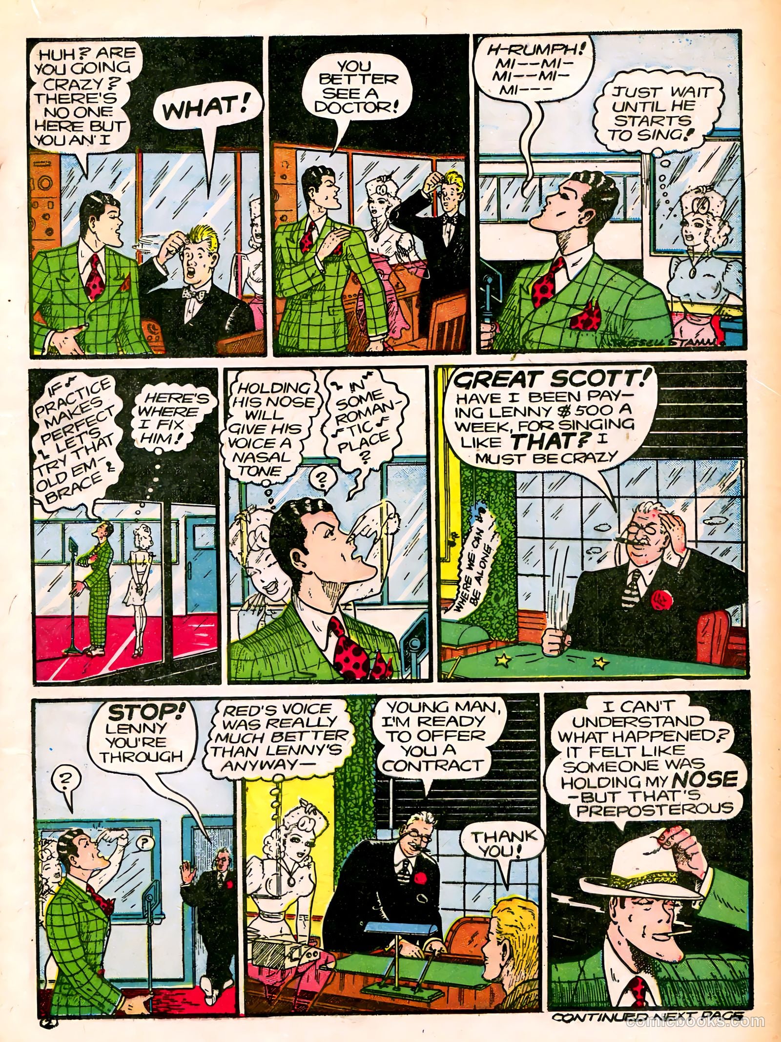 Famous Funnies #94 (1942) — page 25 of 60