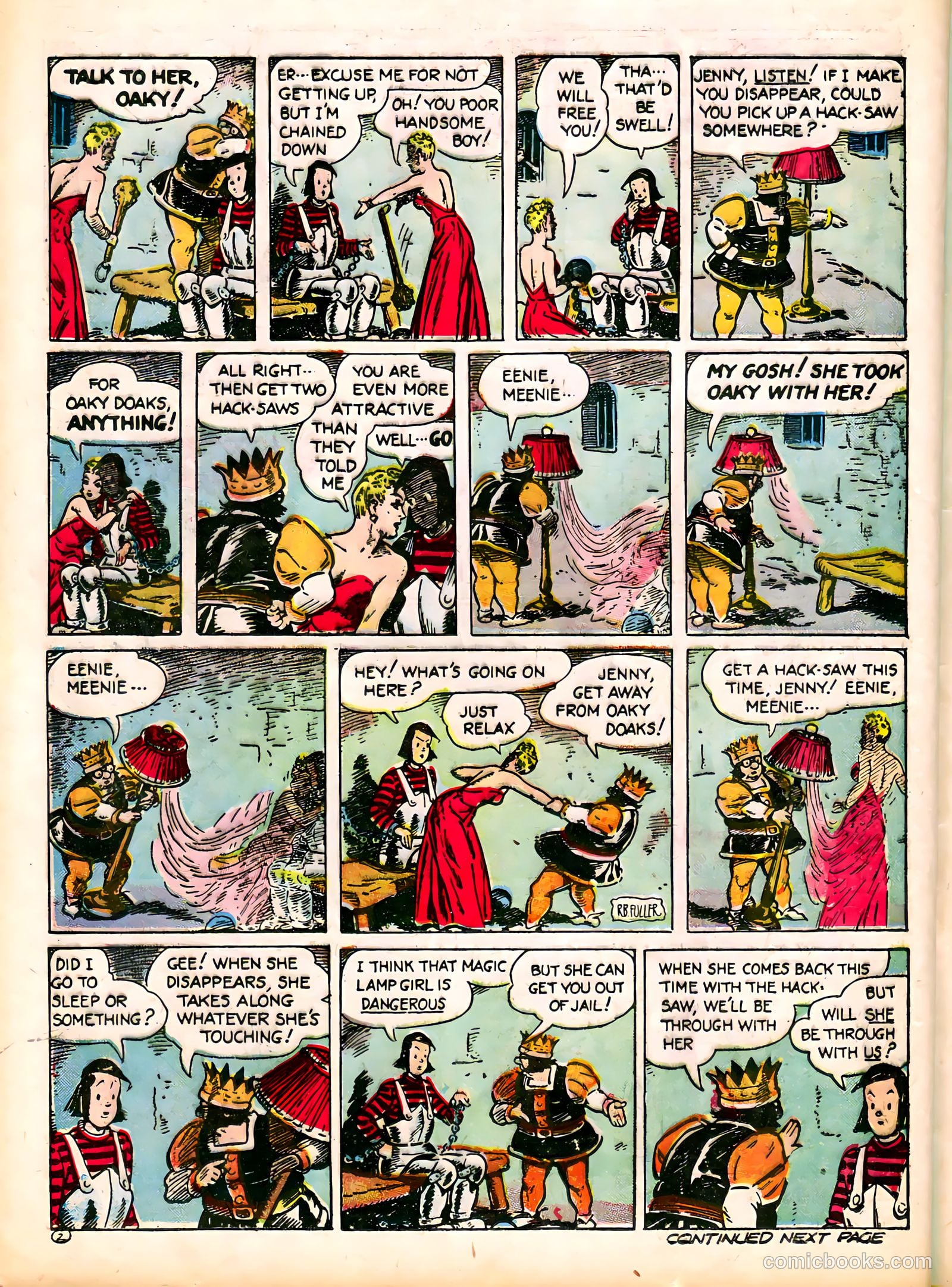Famous Funnies #94 (1942) — page 38 of 60