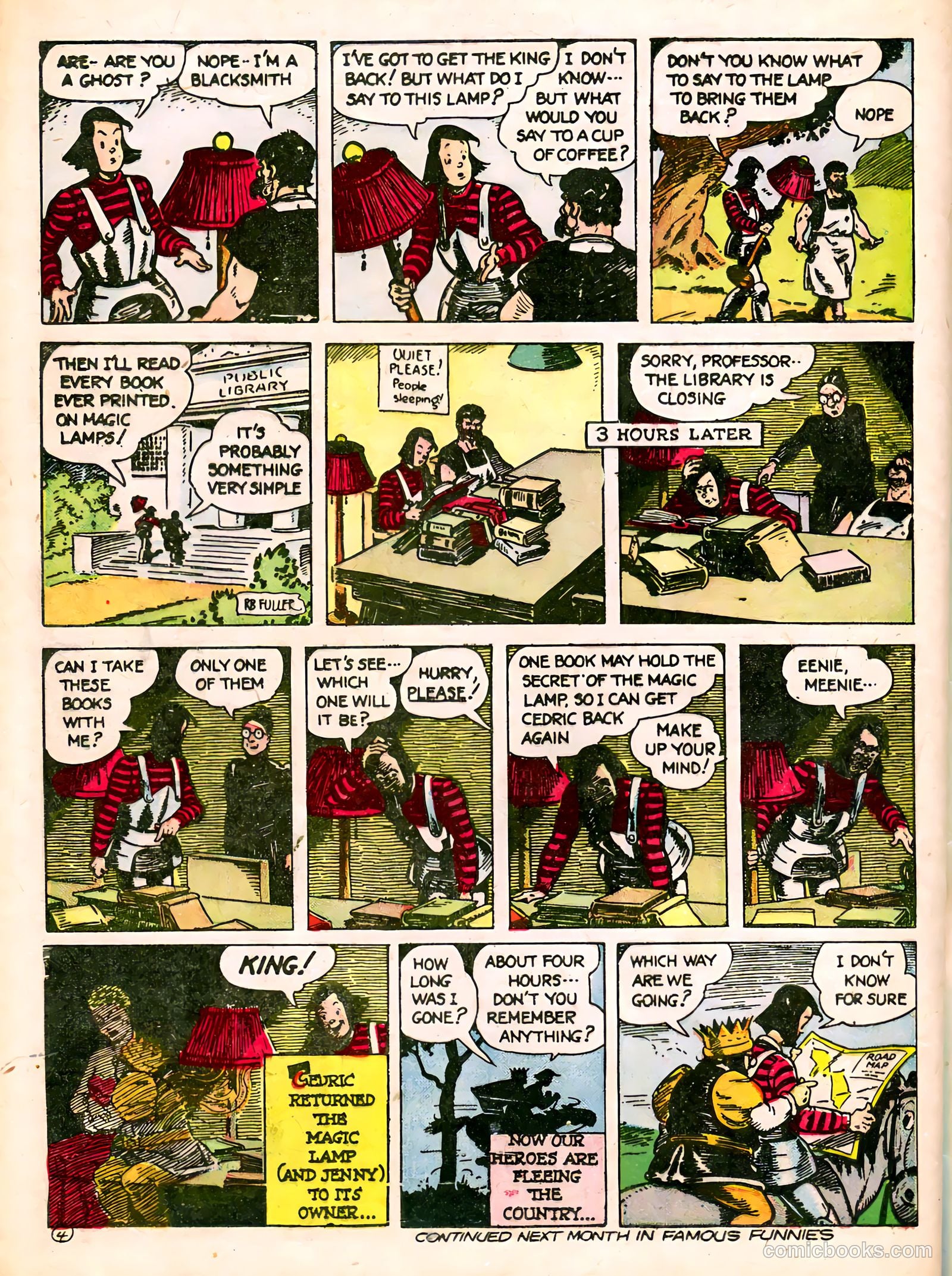 Famous Funnies #94 (1942) — page 40 of 60