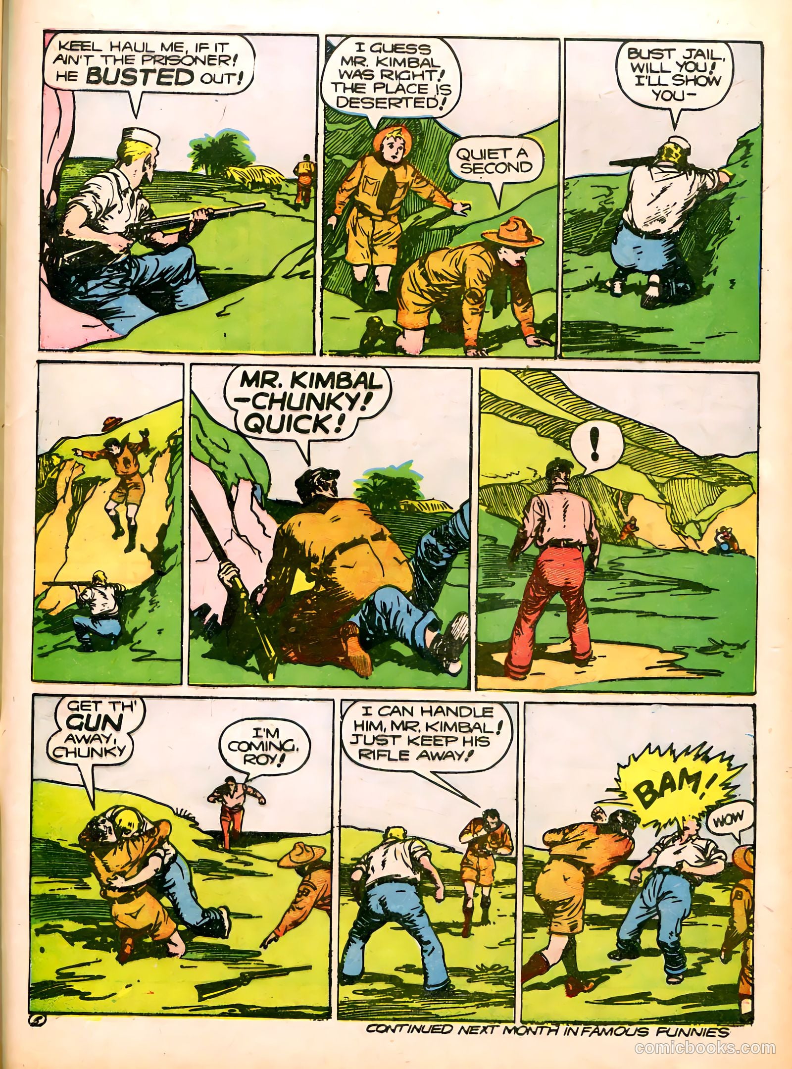 Famous Funnies #94 (1942) — page 49 of 60