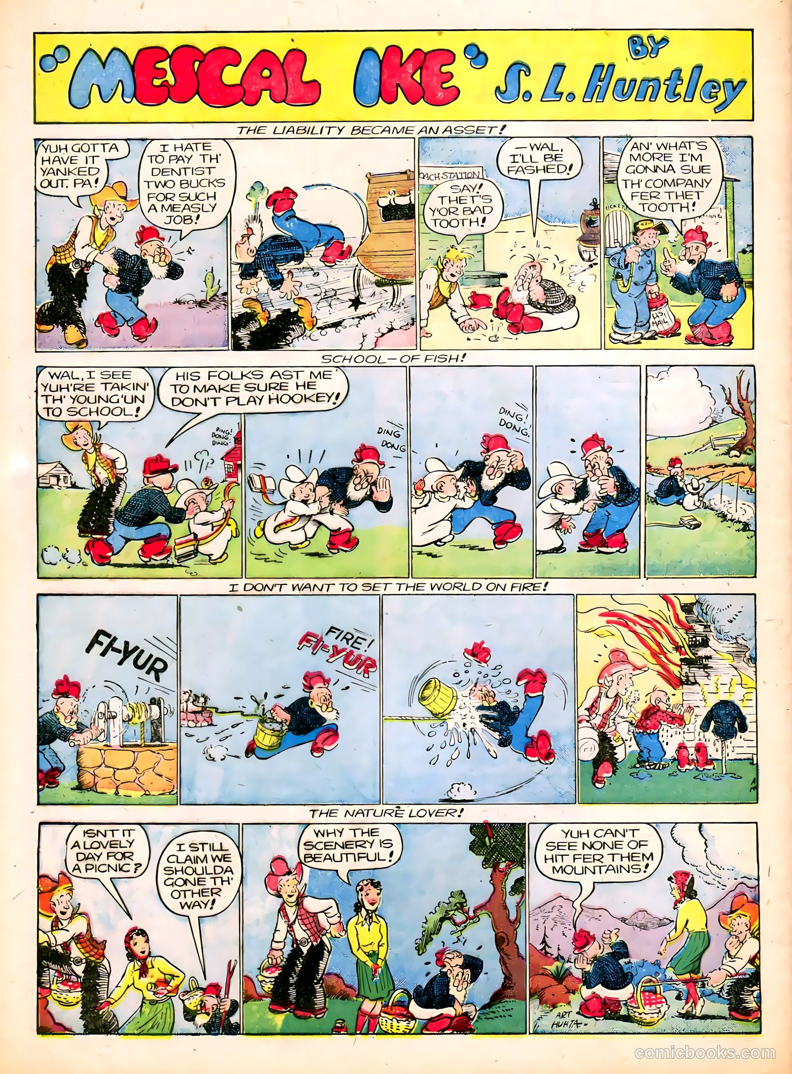 Famous Funnies #94 (1942) — page 54 of 60
