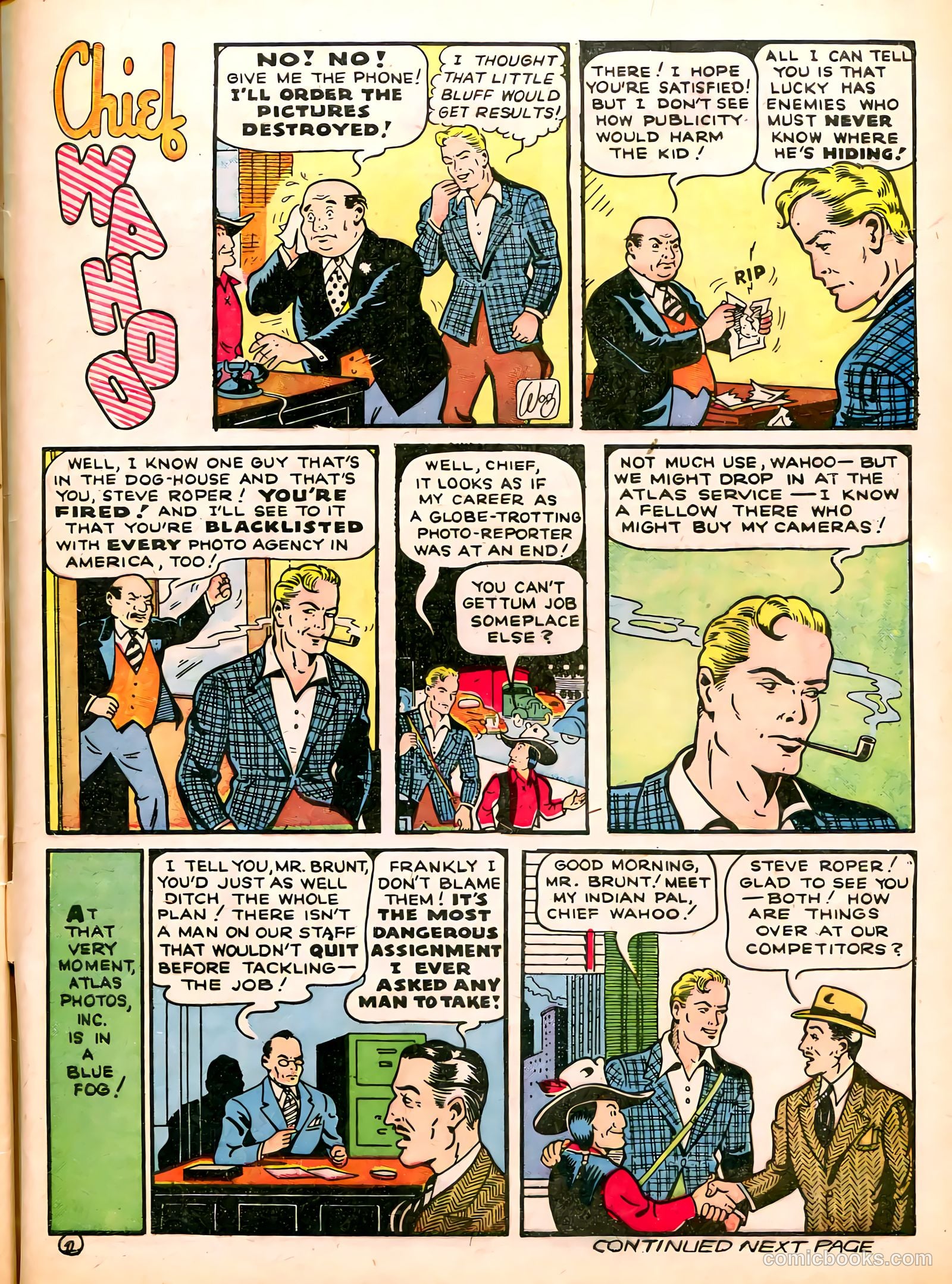 Famous Funnies #94 (1942) — page 55 of 60