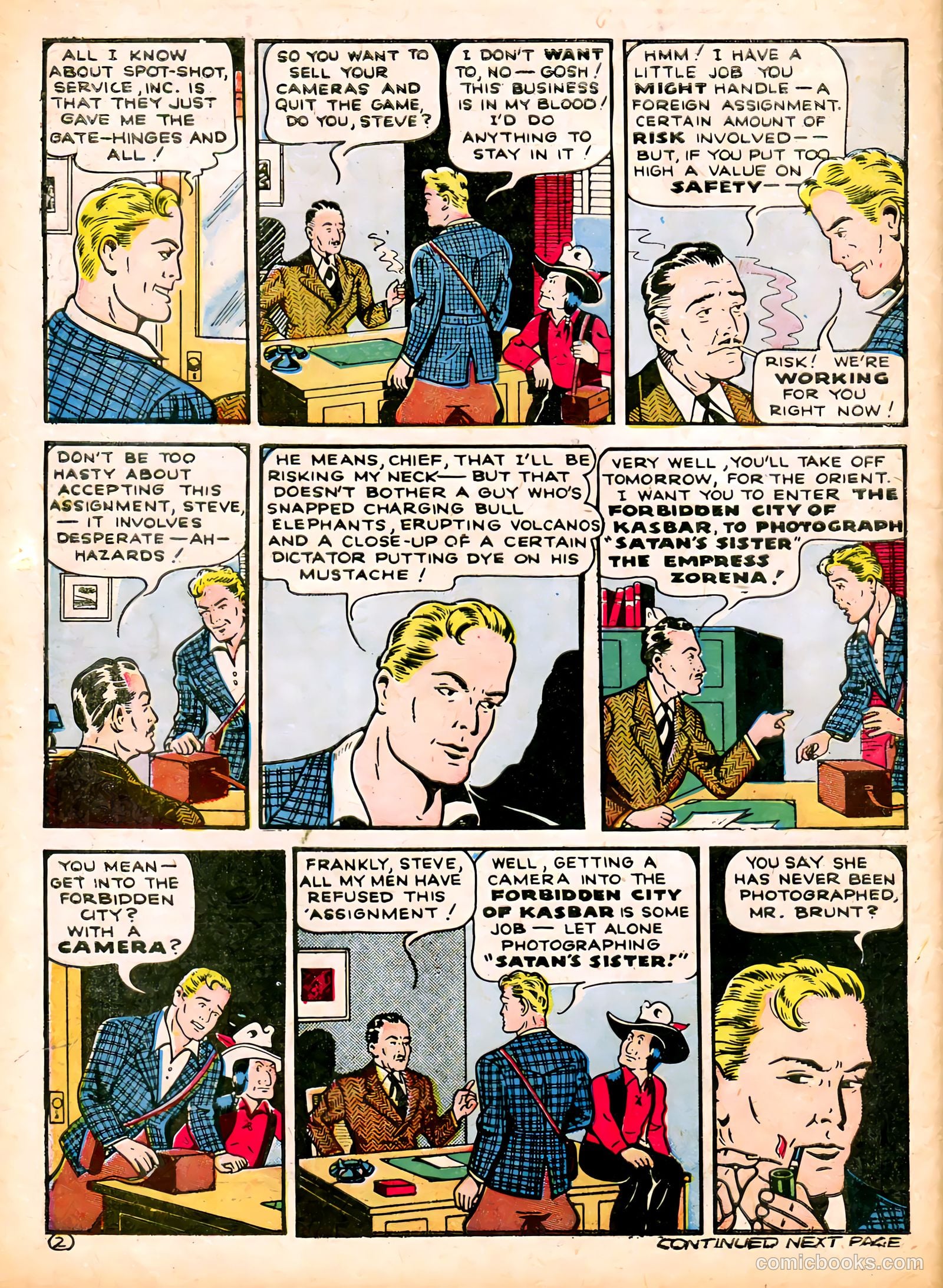 Famous Funnies #94 (1942) — page 56 of 60