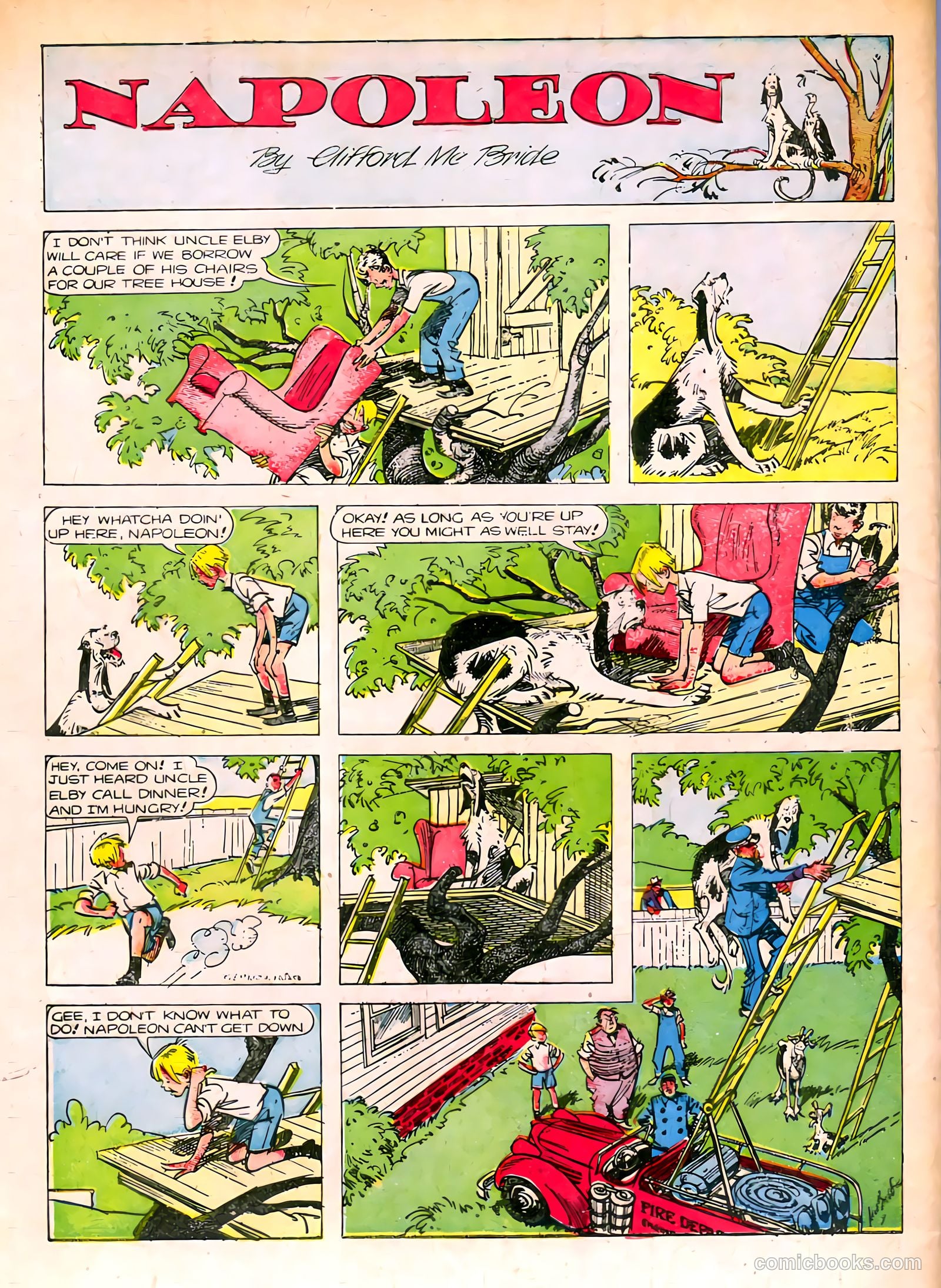 Famous Funnies #94 (1942) — page 58 of 60