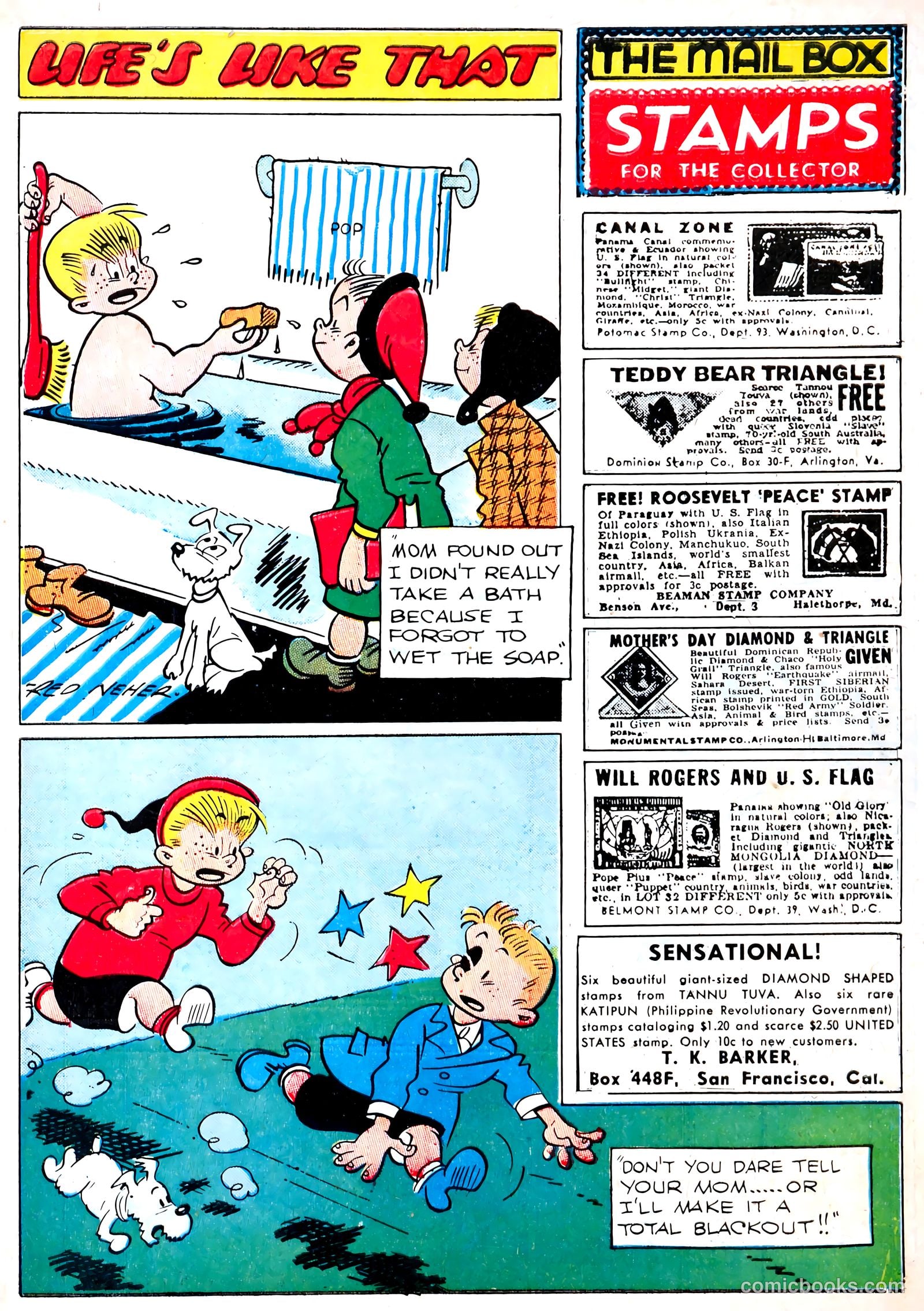 Famous Funnies #96 (1942) — page 3 of 60