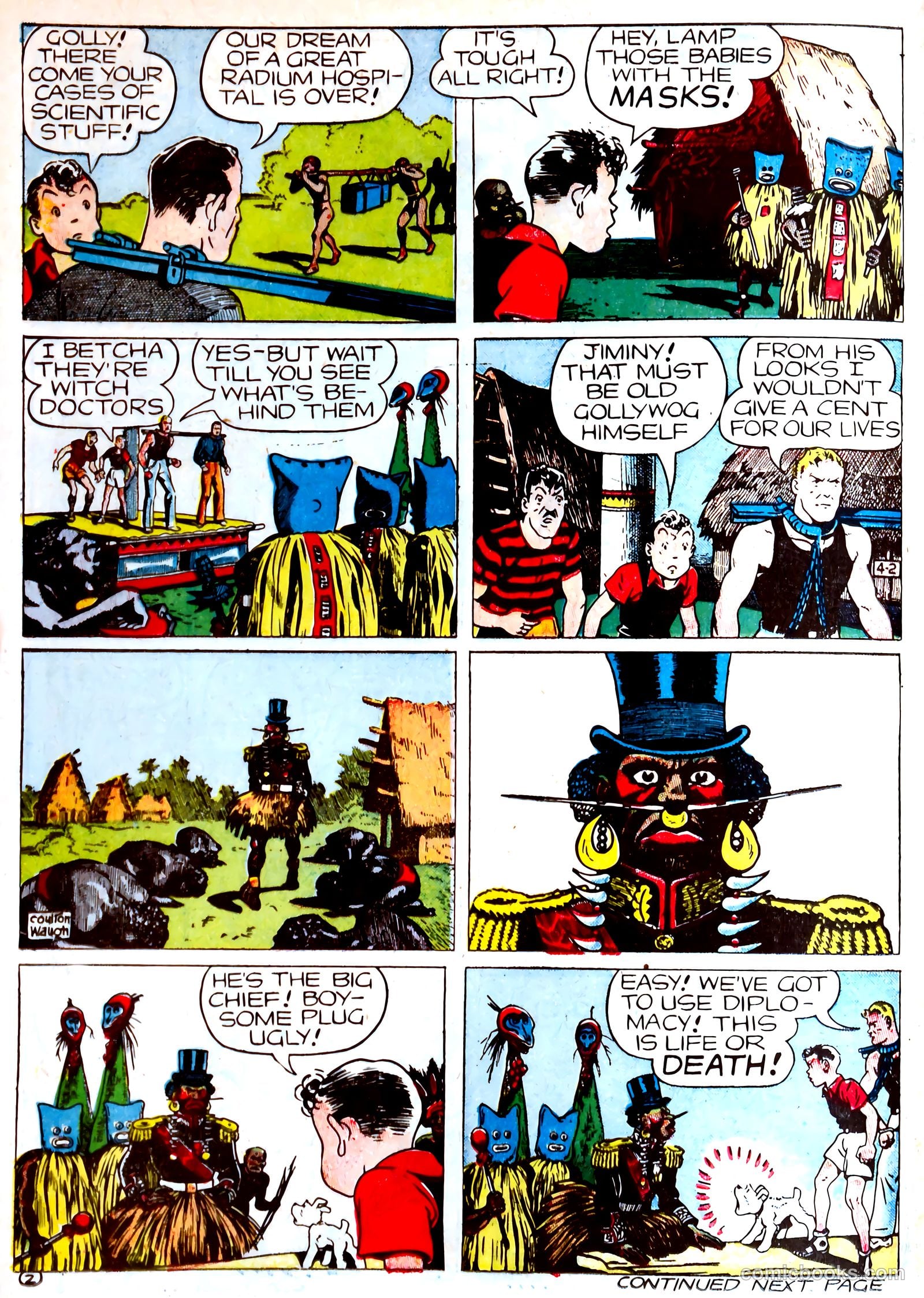 Famous Funnies #96 (1942) — page 20 of 60