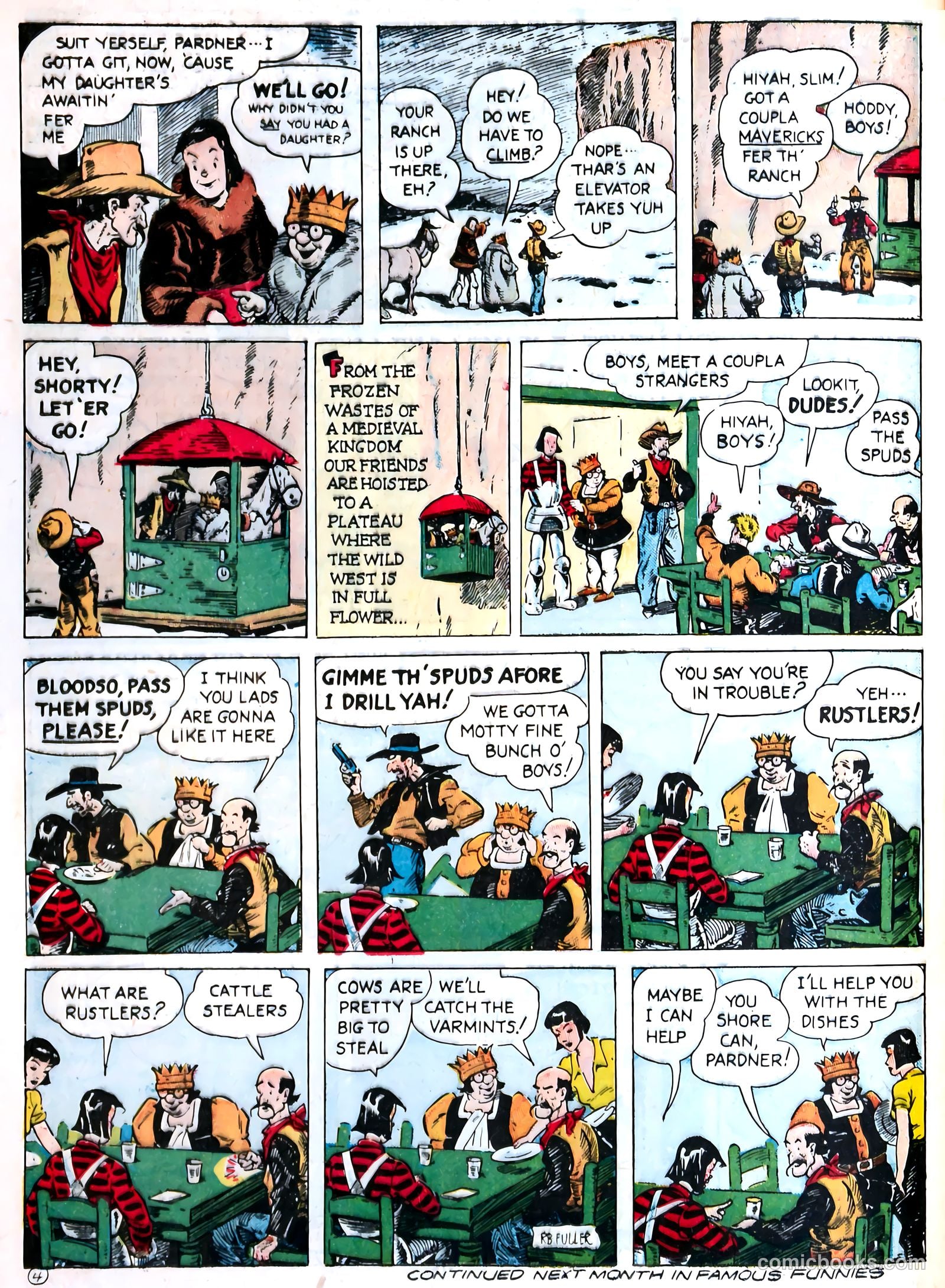 Famous Funnies #96 (1942) — page 39 of 60