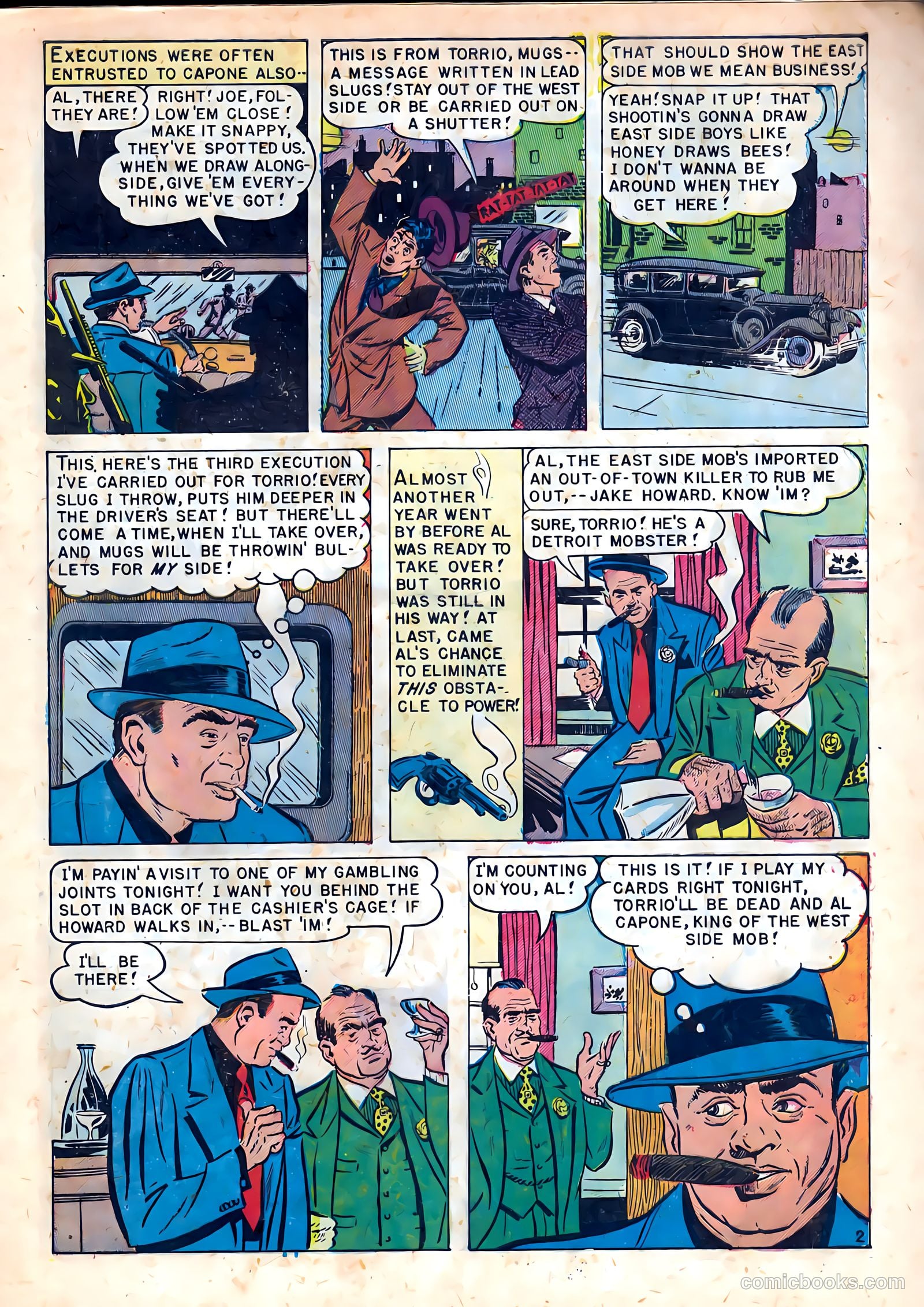 Famous Gangsters #1 (1951) — page 5 of 37