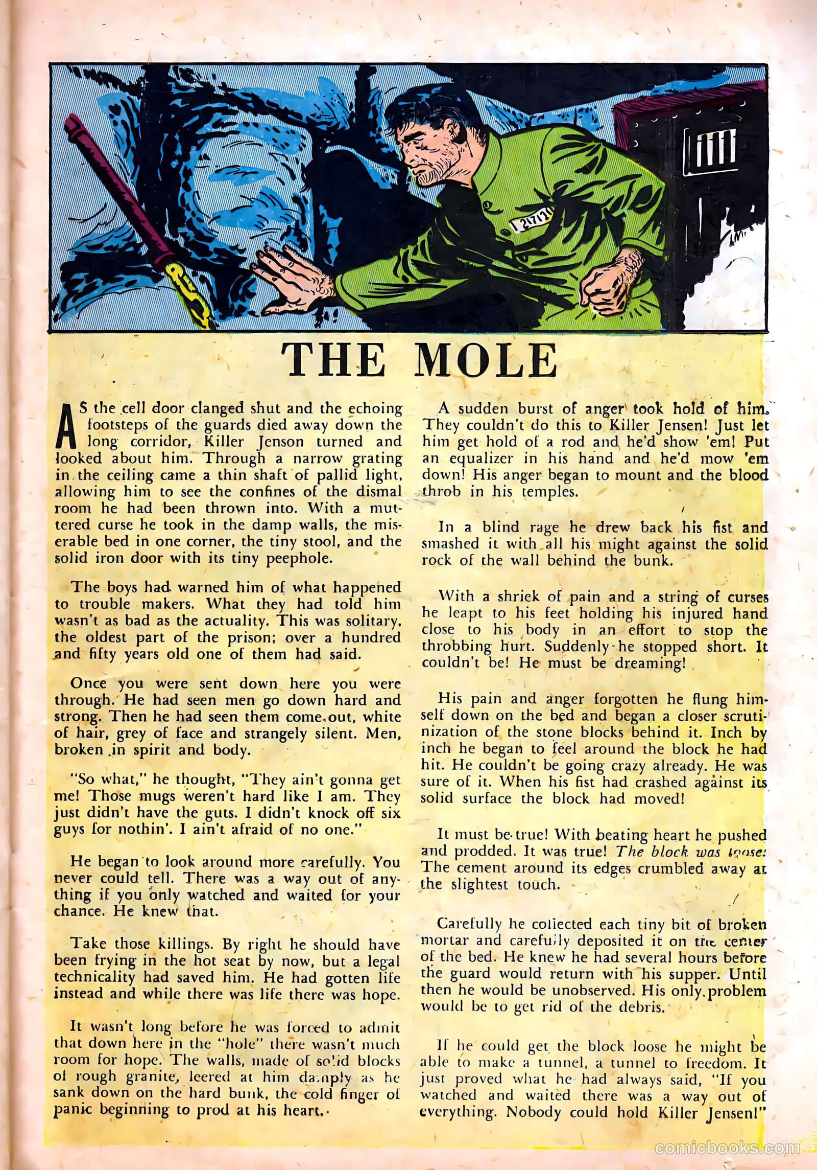 Famous Gangsters #1 (1951) — page 25 of 37