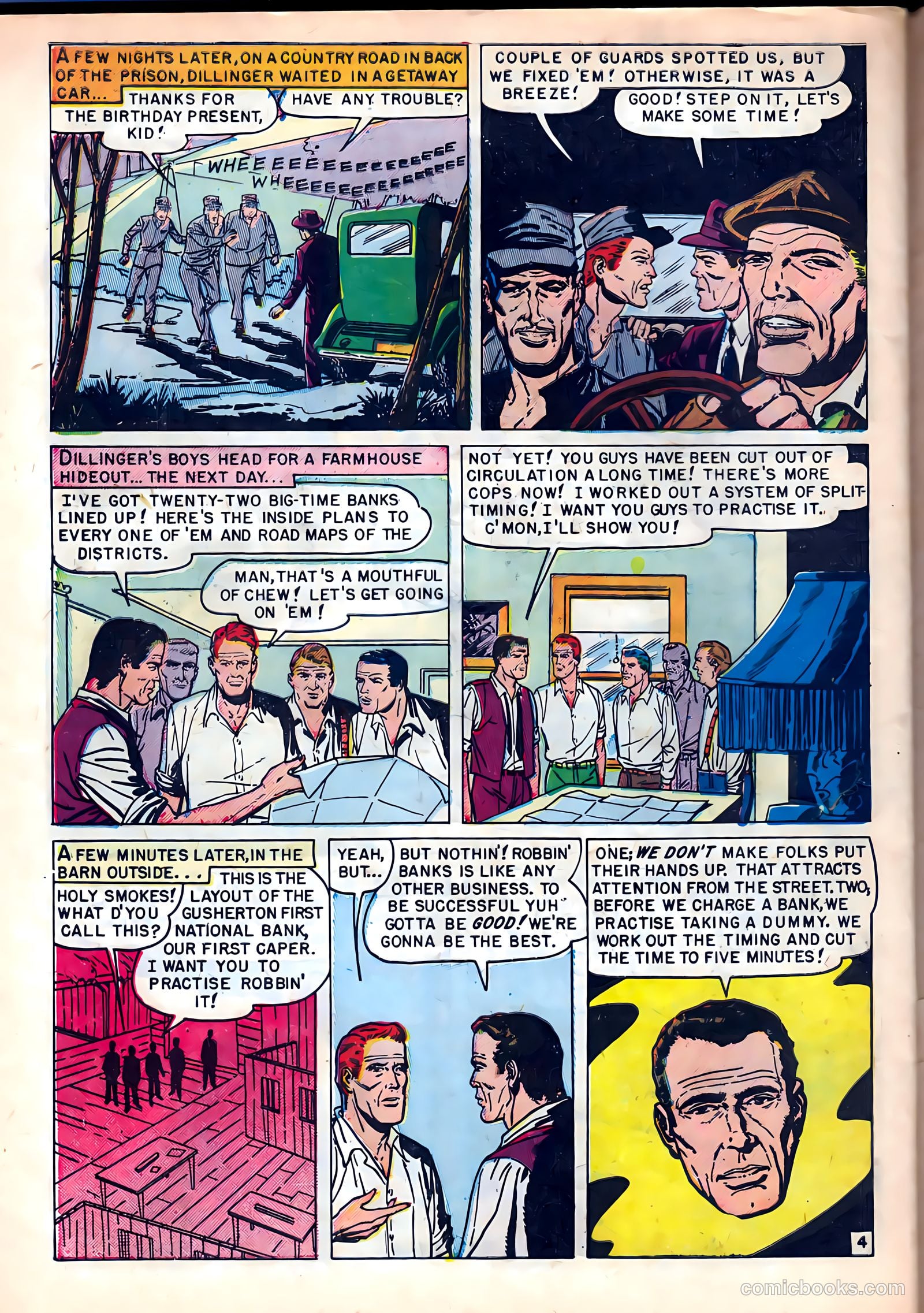 Famous Gangsters #1 (1951) — page 30 of 37