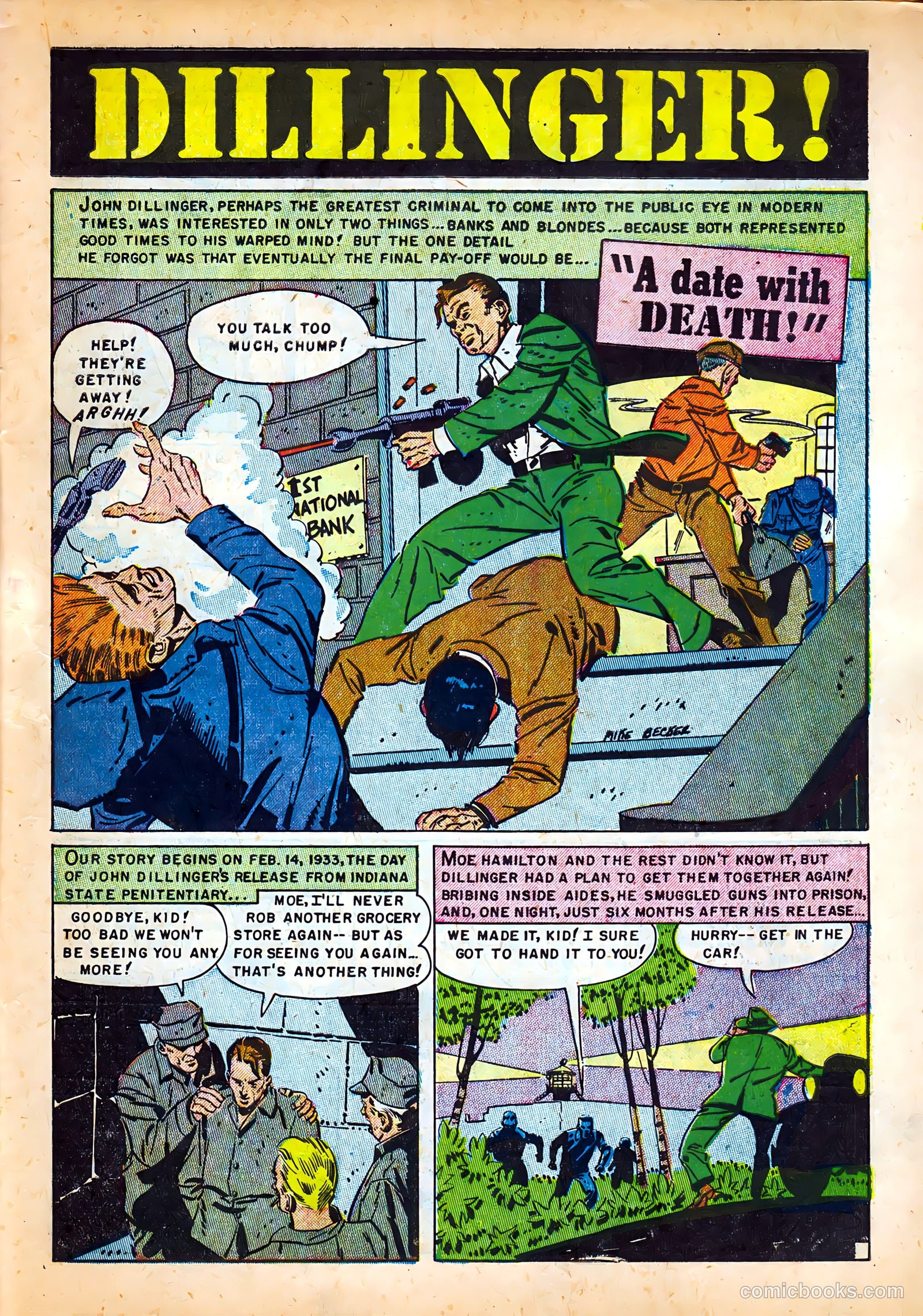 Famous Gangsters #2 (1951) — page 3 of 36