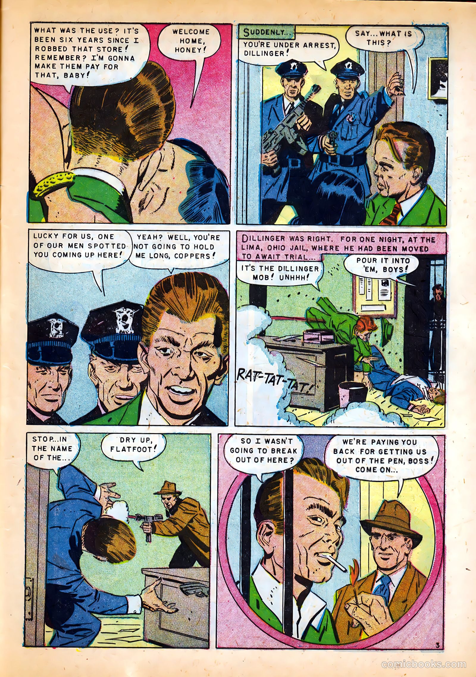 Famous Gangsters #2 (1951) — page 5 of 36